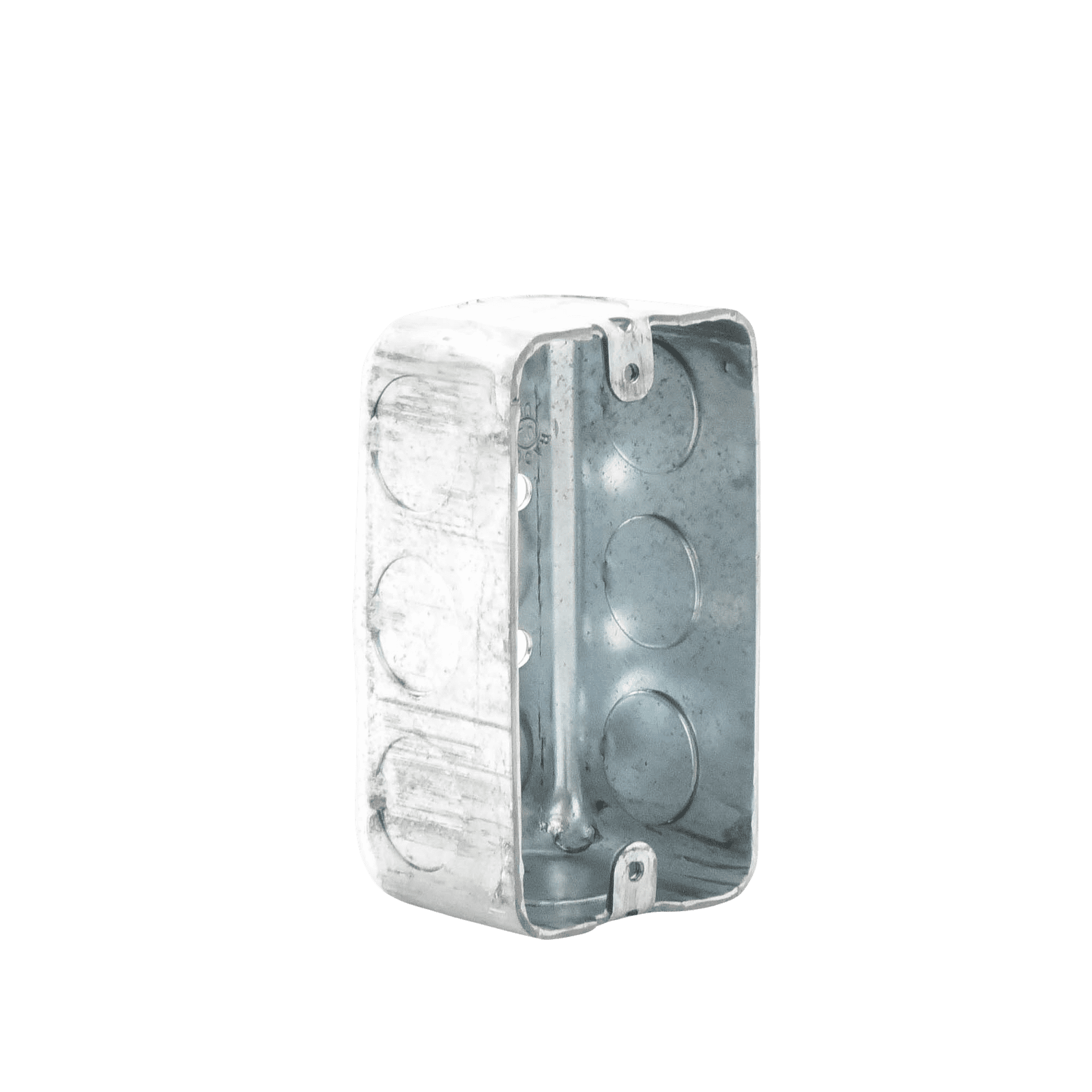 Caja (Chalupa) 4×2″/ Profundidad 1-7/8″ / 7 Entradas de 1/2″ y 1 de 3/4″. HUB-666 - RACO