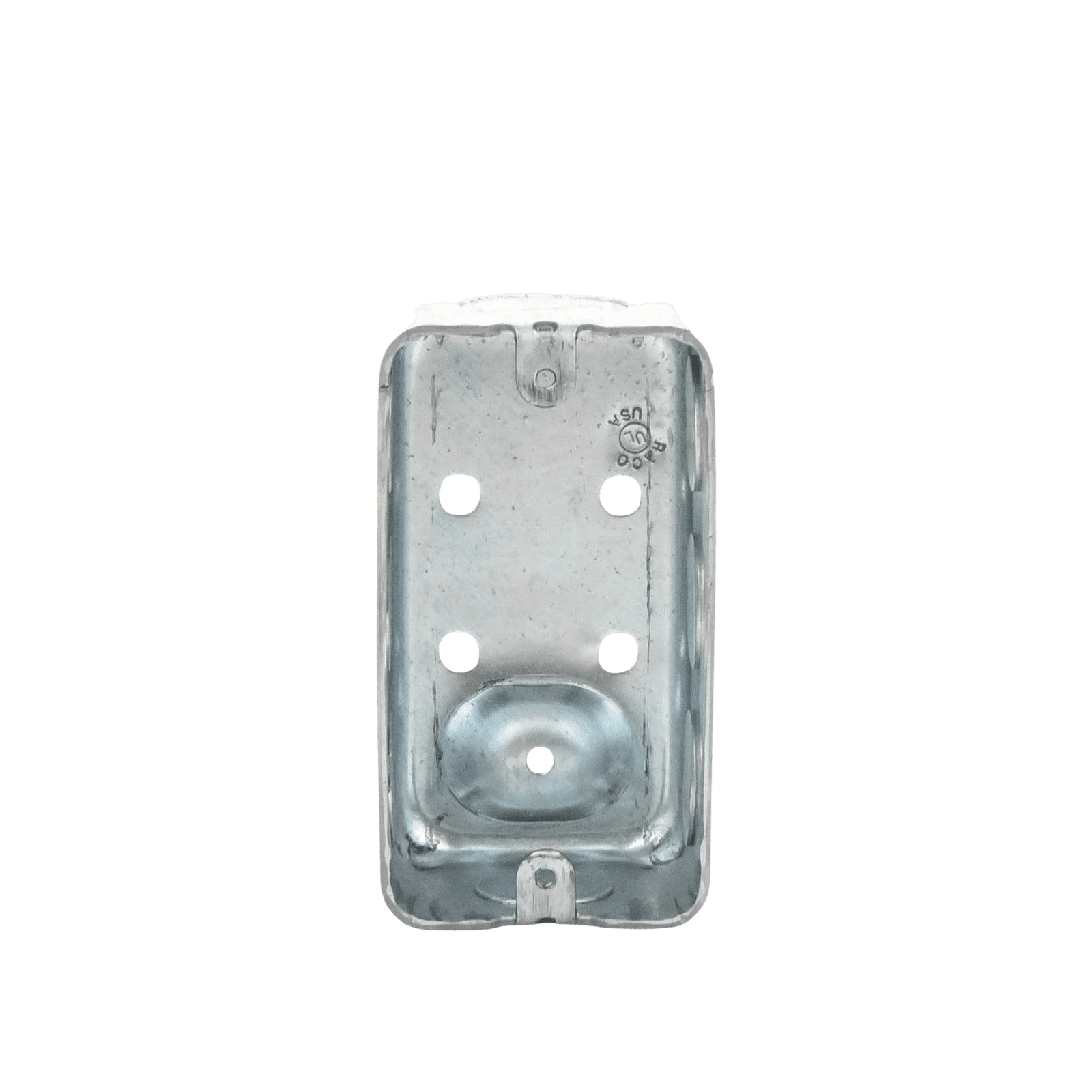 Caja (Chalupa) 4×2″/ Profundidad 1-7/8″ / 7 Entradas de 1/2″ y 1 de 3/4″. HUB-666 - RACO