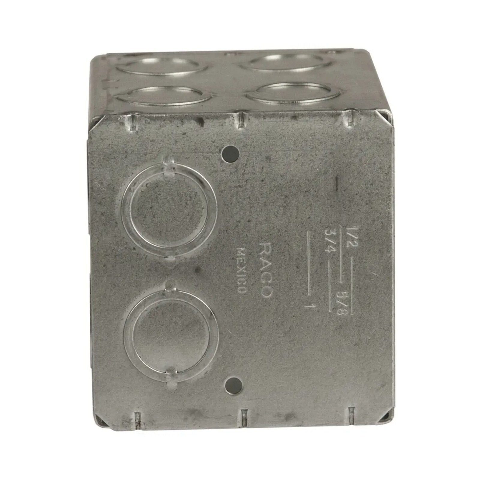 Caja Multigang de 2 Gangs/ Profundidad de 3-1/2″/ 16 Entradas de 1/2″ – 3/4″. HUB-696 - RACO