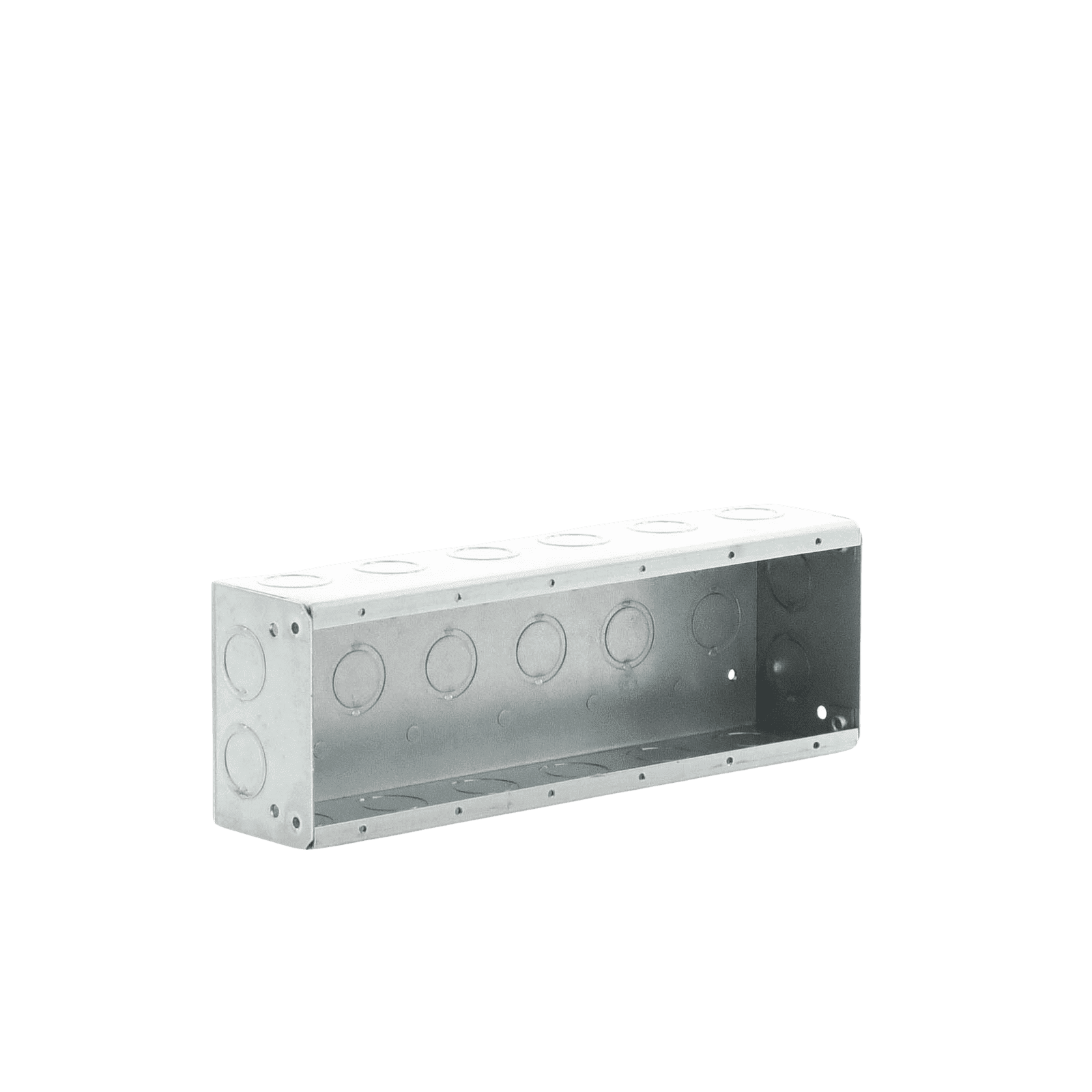 Caja de 6 Gang/Profundidad 2 1/2″/28 Entradas 1/2″-3/4″. HUB-960 - RACO