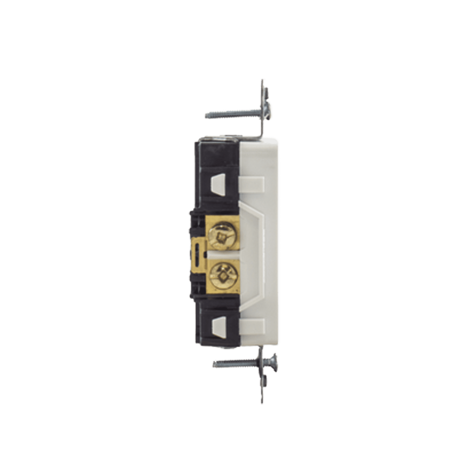 Contacto Duplex Decorador 20 A 125V /  Resistente a manipulaciones / 2 Polos 3 Hilos/ Nema 5-20 R / Color Blanco / Grado Industrial. HUB-DR20-WHI-TR - HUBBELL