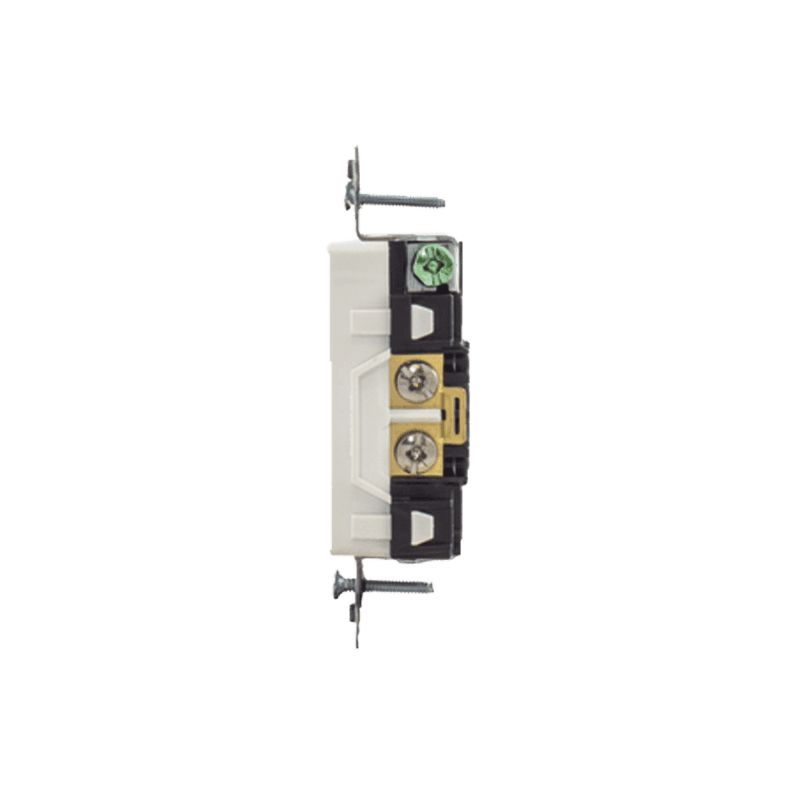 Contacto Duplex Decorador 20 A 125V /  Resistente a manipulaciones / 2 Polos 3 Hilos/ Nema 5-20 R / Color Blanco / Grado Industrial. HUB-DR20-WHI-TR - HUBBELL