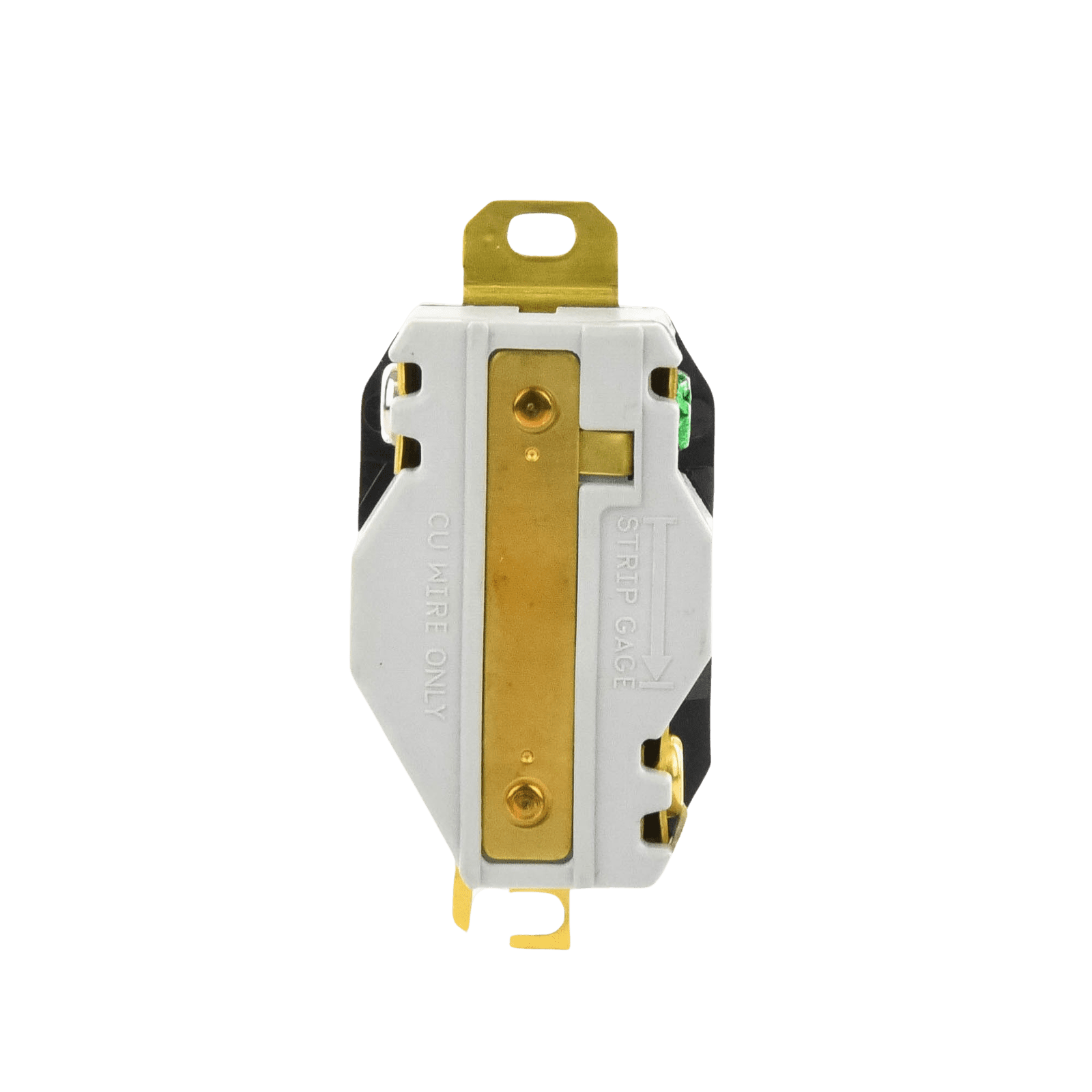 Receptáculo de Media Vuelta Industrial 30 A 125 V CA 2 Polos 3 Hilos (Nema L5-30R) Color Negro. HUB-HBL-2610 - HUBBELL