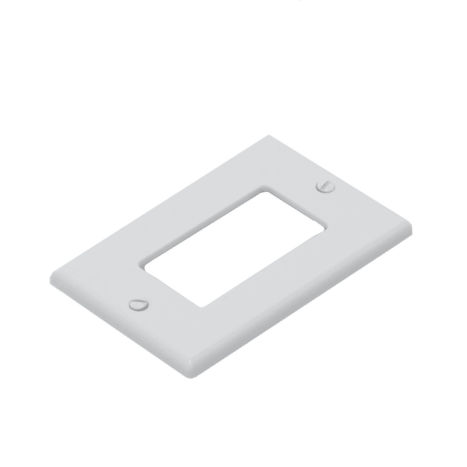 Tapa para Contacto Rectangular Color Blanco. HUB-P26W - HUBBELL