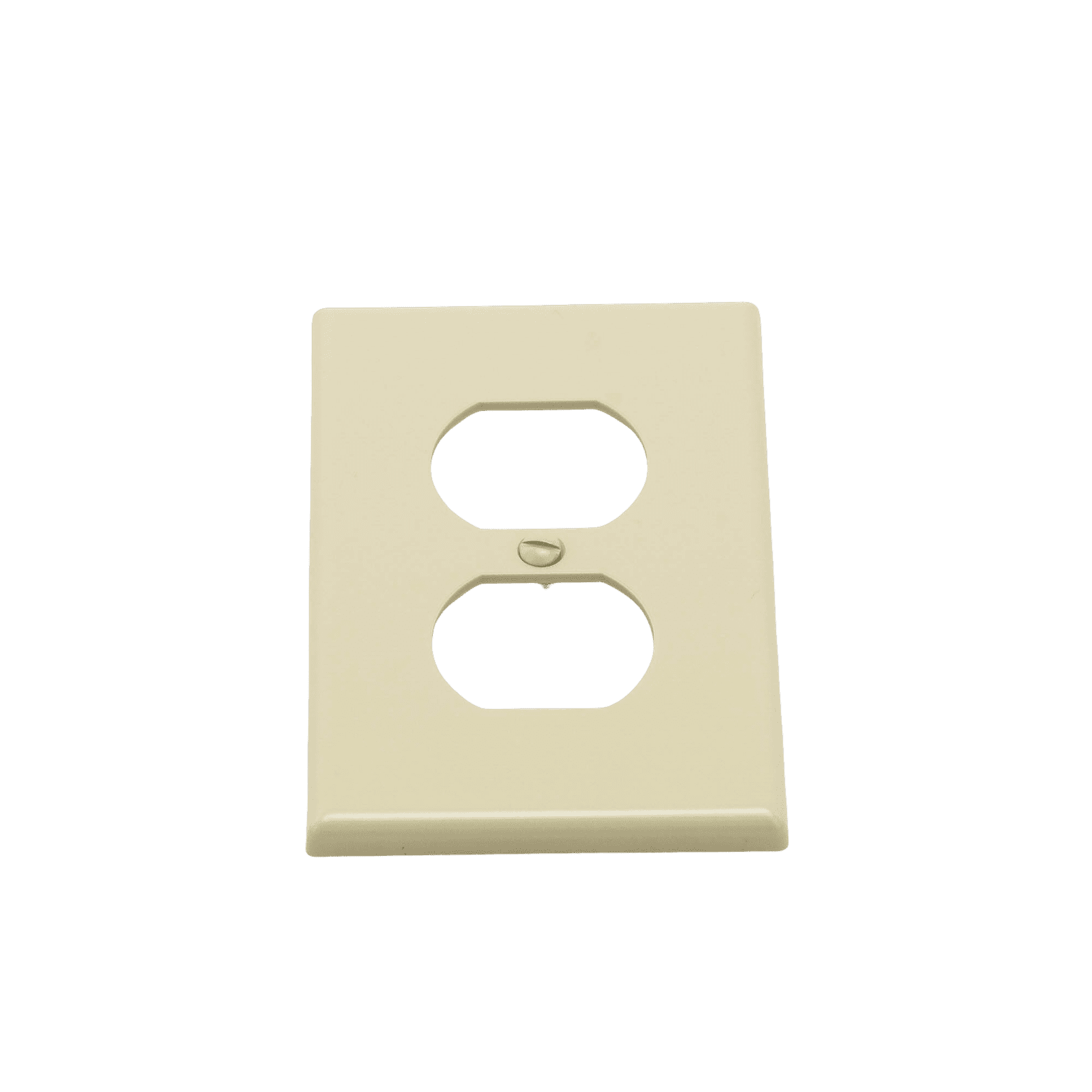 Placa de Pared para Contacto Duplex Color Marfil. HUB-P8I - HUBBELL