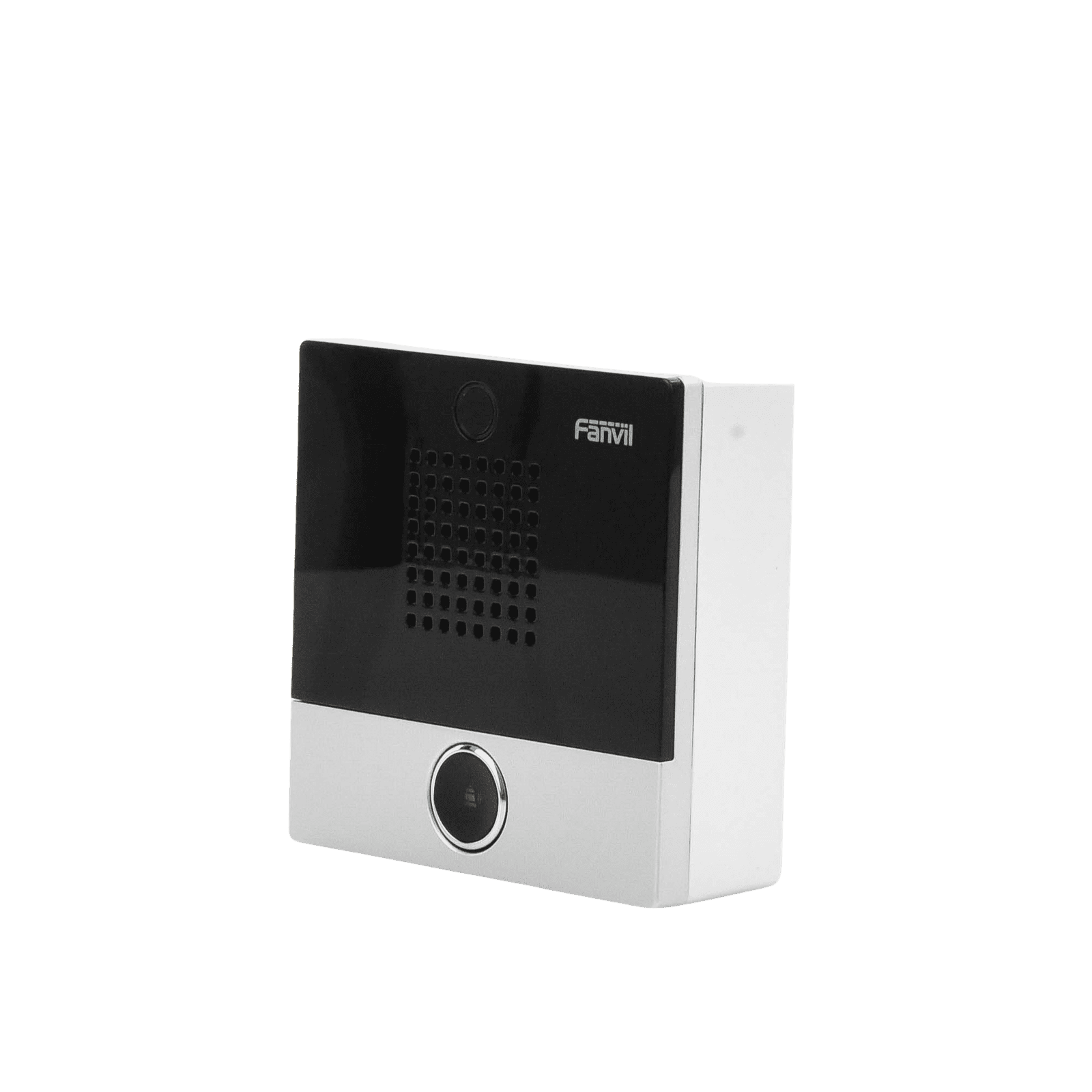 Mini Intercomunicador para hotelería y hospitales, con diseño elegante, PoE, 1 botón, 1 relevador integrado de salida y entrada. I10S - FANVIL