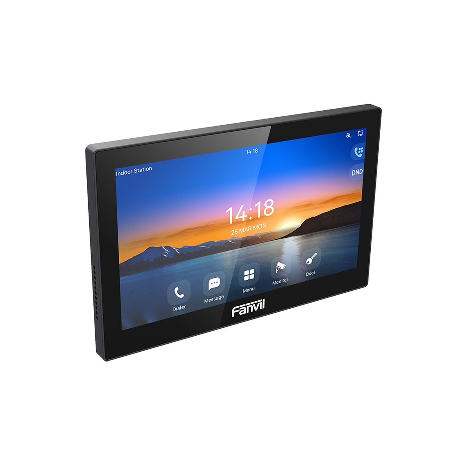 Monitor Audio/Video IP/SIP para interior, Wi-Fi, pantalla táctil de 7″, Apertura remota I504W - FANVIL