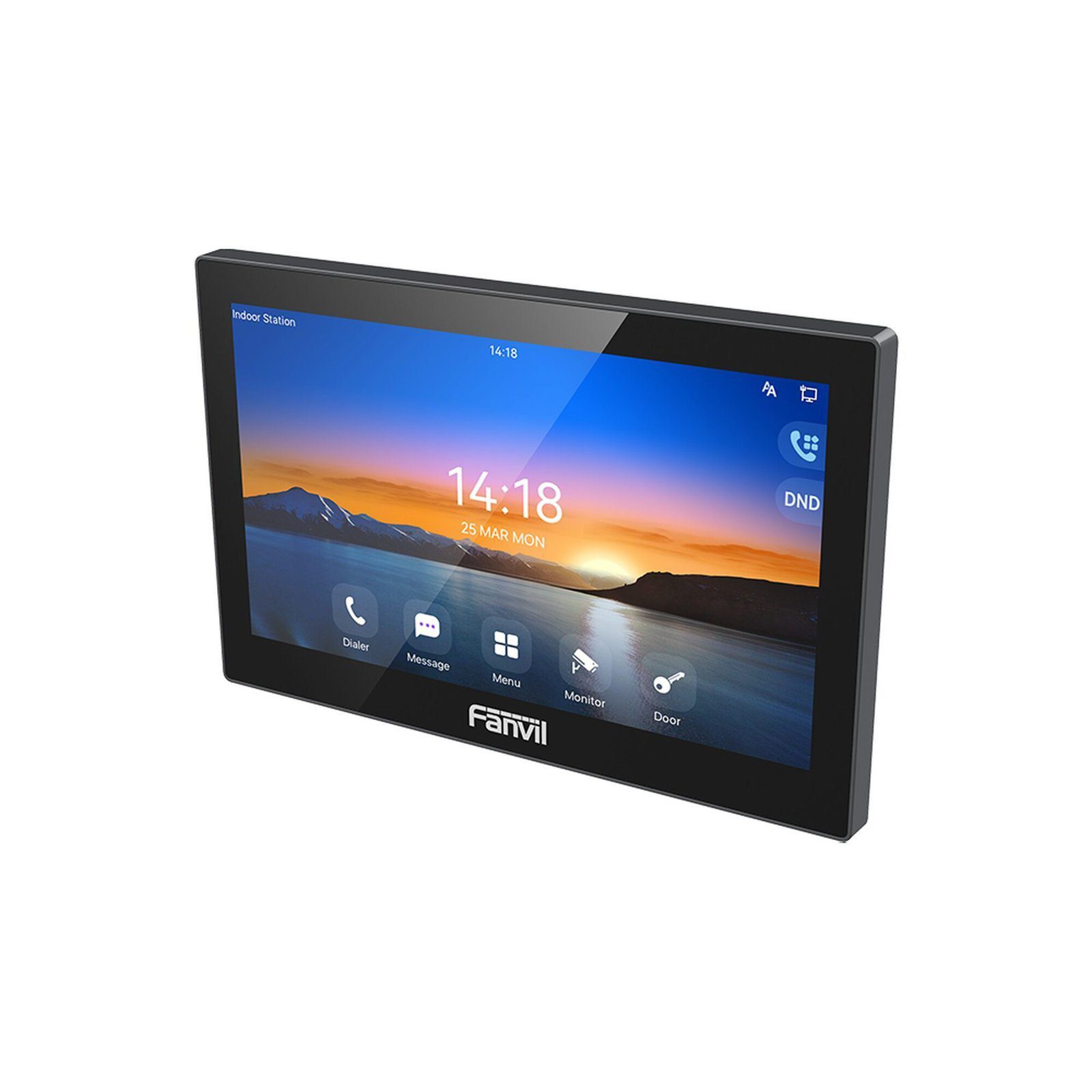 Monitor Audio/Video IP/SIP para interior, Wi-Fi, pantalla táctil de 7″, Apertura remota I504W - FANVIL