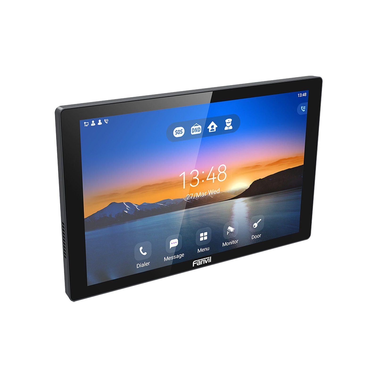 Monitor Audio/Video IP/SIP para interior, Wi-Fi, pantalla táctil de 10.1″, Apertura remota I507W - FANVIL