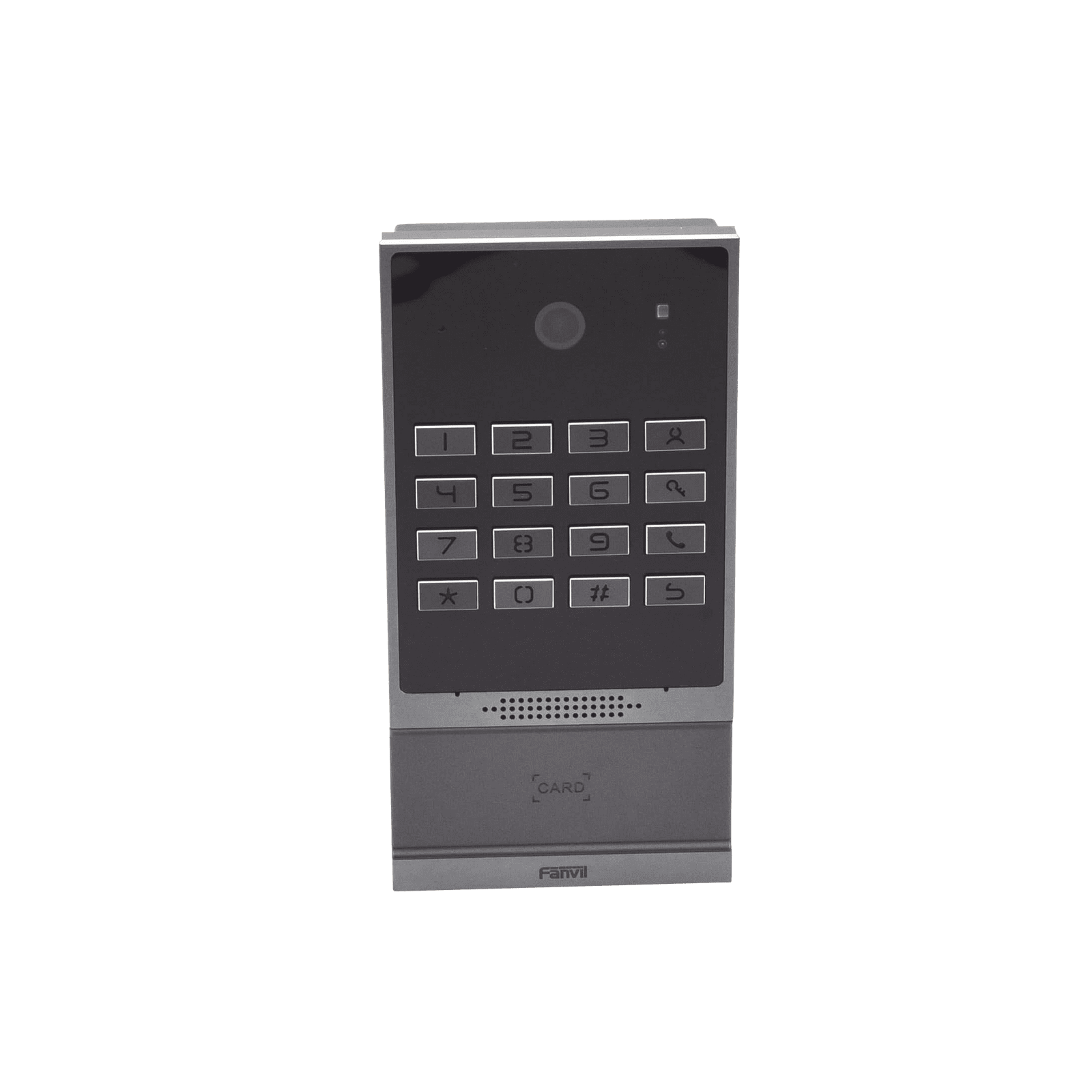 Videoportero SIP para Control de Acceso, Teclado numérico iluminado, 2 relevadores, anti-vandálico, IP66 y IK07, PoE I64 - FANVIL