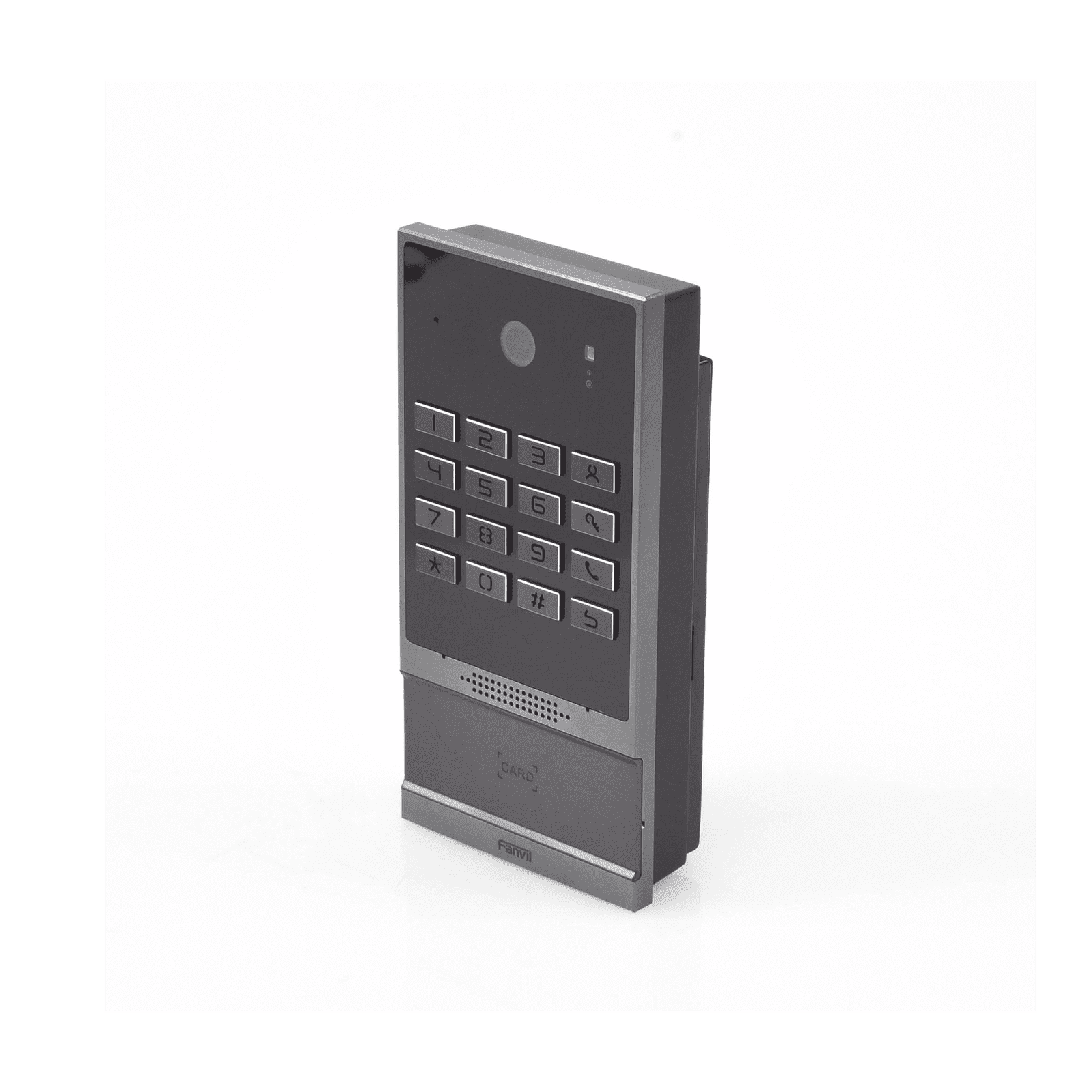 Videoportero SIP para Control de Acceso, Teclado numérico iluminado, 2 relevadores, anti-vandálico, IP66 y IK07, PoE I64 - FANVIL