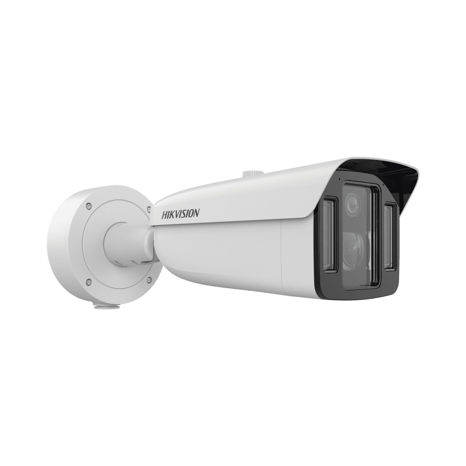 [TandemVu] Bala IP Dual 4 Megapixel (2 Lentes) / Lente Fijo (4 mm / ColorVu) y Lente Mot. (5 a 20 mm / DarkFighter X) / Luz Dual (IR y Luz Blanca) / IP67 / IK10 / Reconocimiento Facial / ACUSENSE / WDR 140 dB / DeepinView / Búsqueda por Atributos IDS-2CD8A48G0-XZS(5-20/4) - HIKVISION