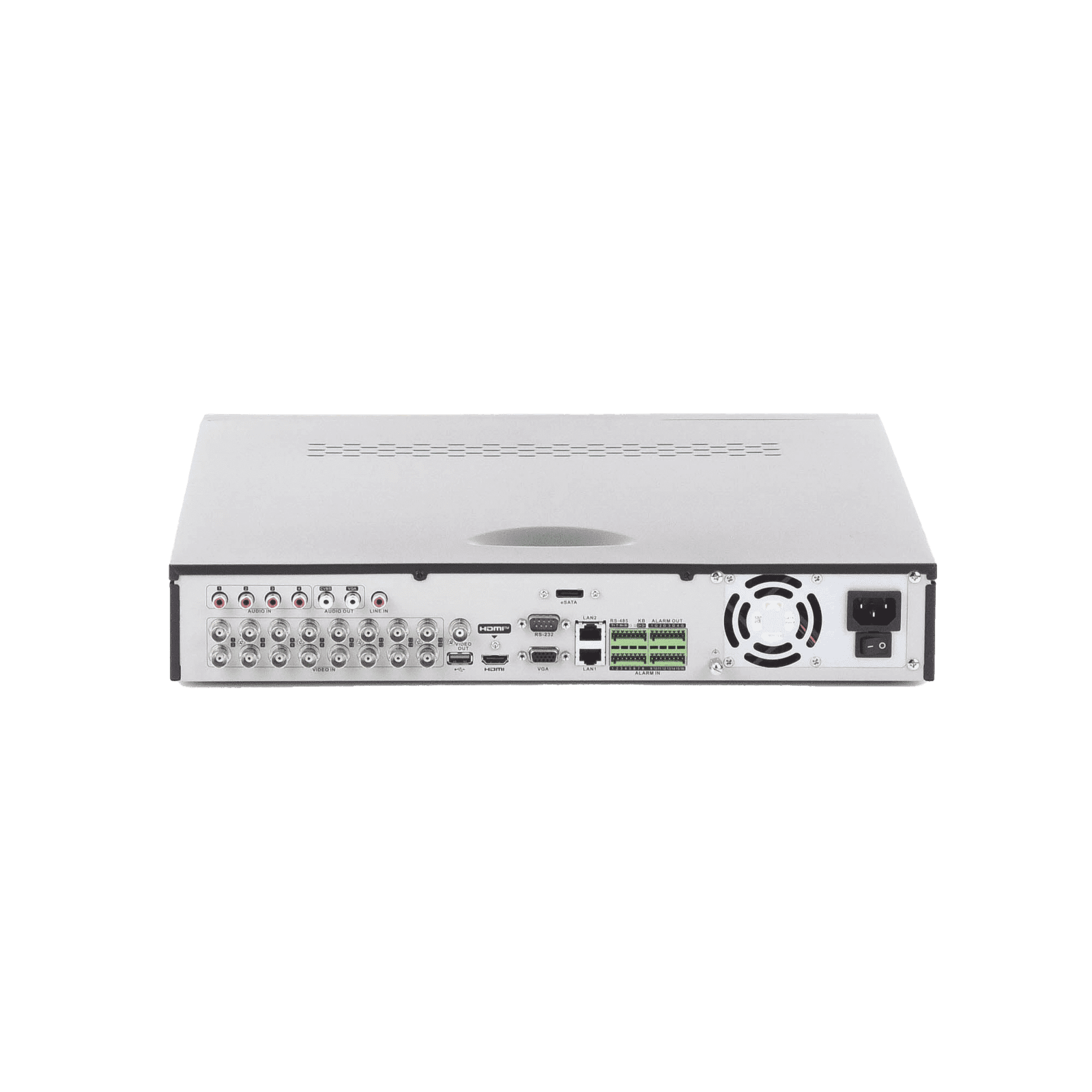 DVR 16 Canales TurboHD + 8 Canales IP / 3K/5MP / Audio por Coaxitron / Acusense / 4 Bahías de Disco Duro / Videoanalisis / 16 Entradas de Alarma IDS-7316HQHI-M4/S(S) - HIKVISION
