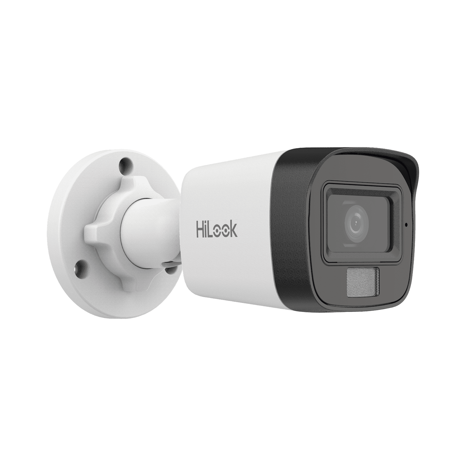 [Dual Light] Bala IP 4 Megapixel / Lente 2.8 mm / Ángulo de visión 104° / 20 mts IR + 15 mts Luz Blanca / Micrófono Integrado / ACUSENSE Lite / Exterior IP67 / H.265+ / PoE / ONVIF / dWDR IPC-B140HA-LUC - HiLook by HIKVISION