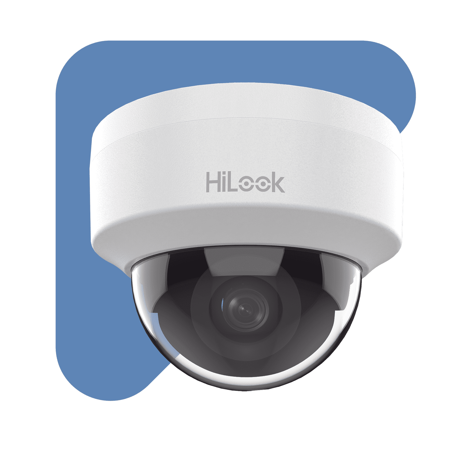 HiLook Series / Domo IP 2 Megapixel (1080p) / Lente 2.8 mm (Gran Angular) / 20 mts IR / Interior / PoE / dWDR / H.265+ / ONVIF IPC-D121H-C - HiLook by HIKVISION