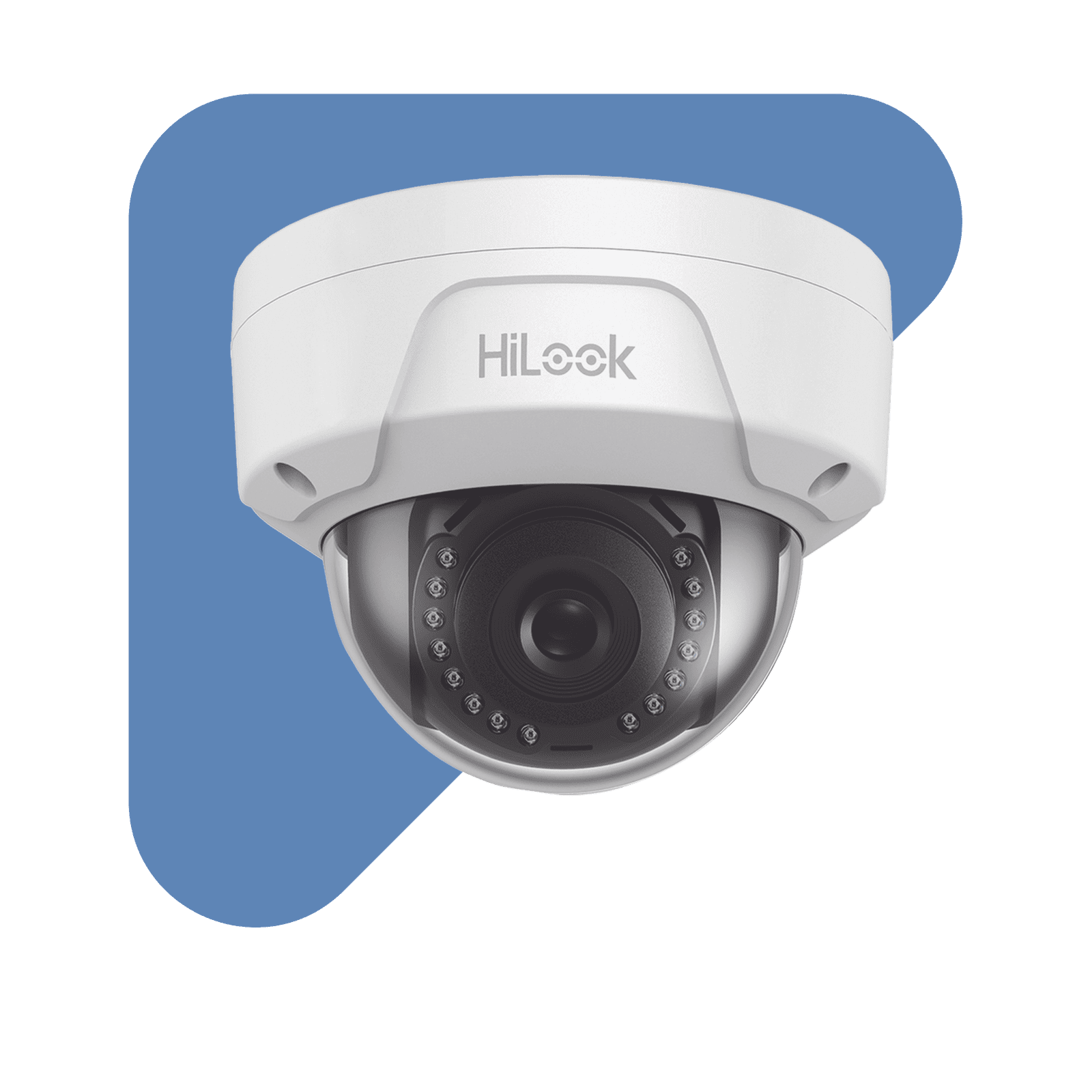 HiLook Series / Domo IP 4 Megapixel / Lente 2.8 mm / 30 mts IR / Exterior IP67 / IK10 / PoE / WDR / ONVIF IPC-D140H(C) - HiLook by HIKVISION