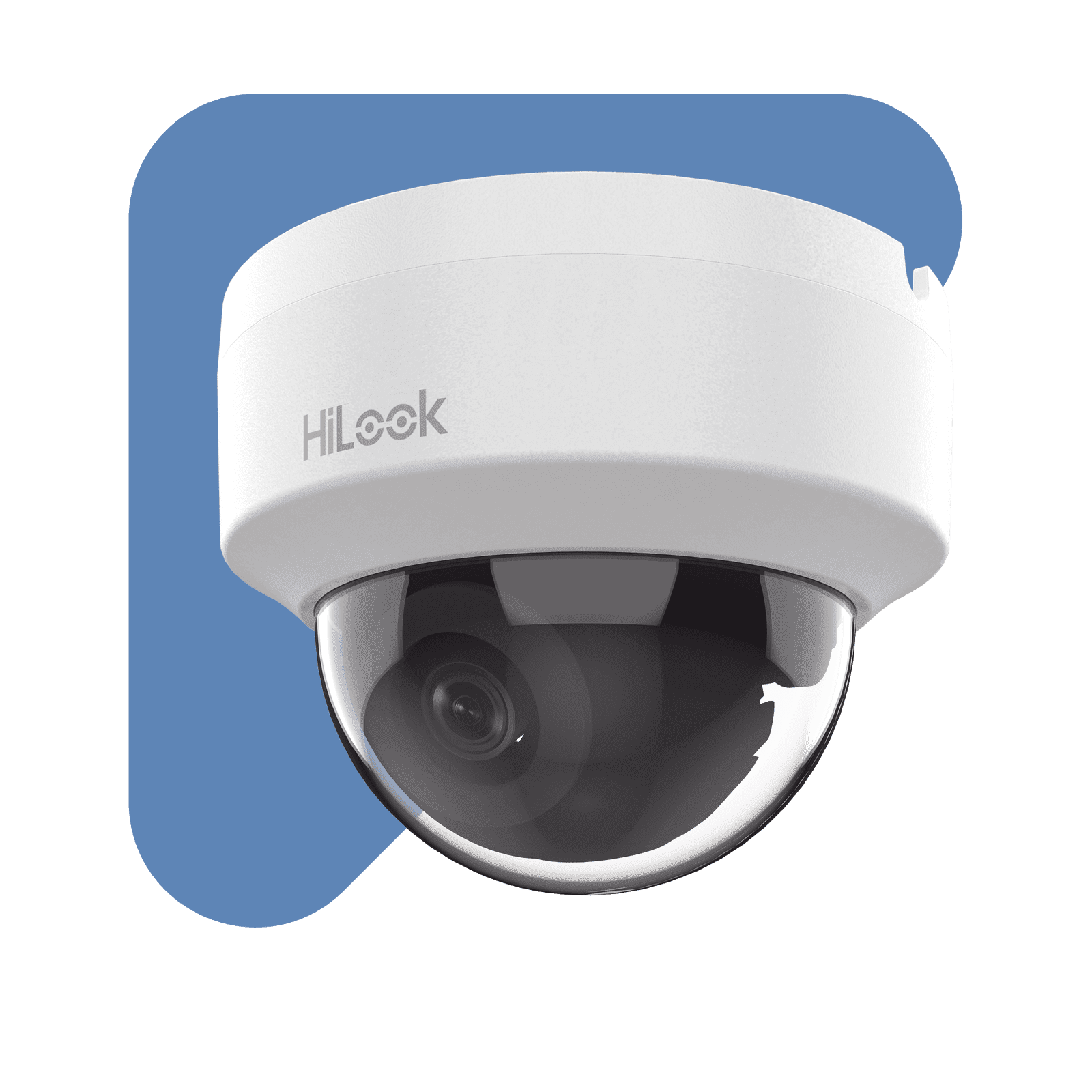 HiLook Series / Domo IP 4 Megapixel / Lente 2.8 mm (Gran Angular) / 20 mts IR / Interior / PoE / dWDR / H.265+ / ONVIF IPC-D141H-C - HiLook by HIKVISION