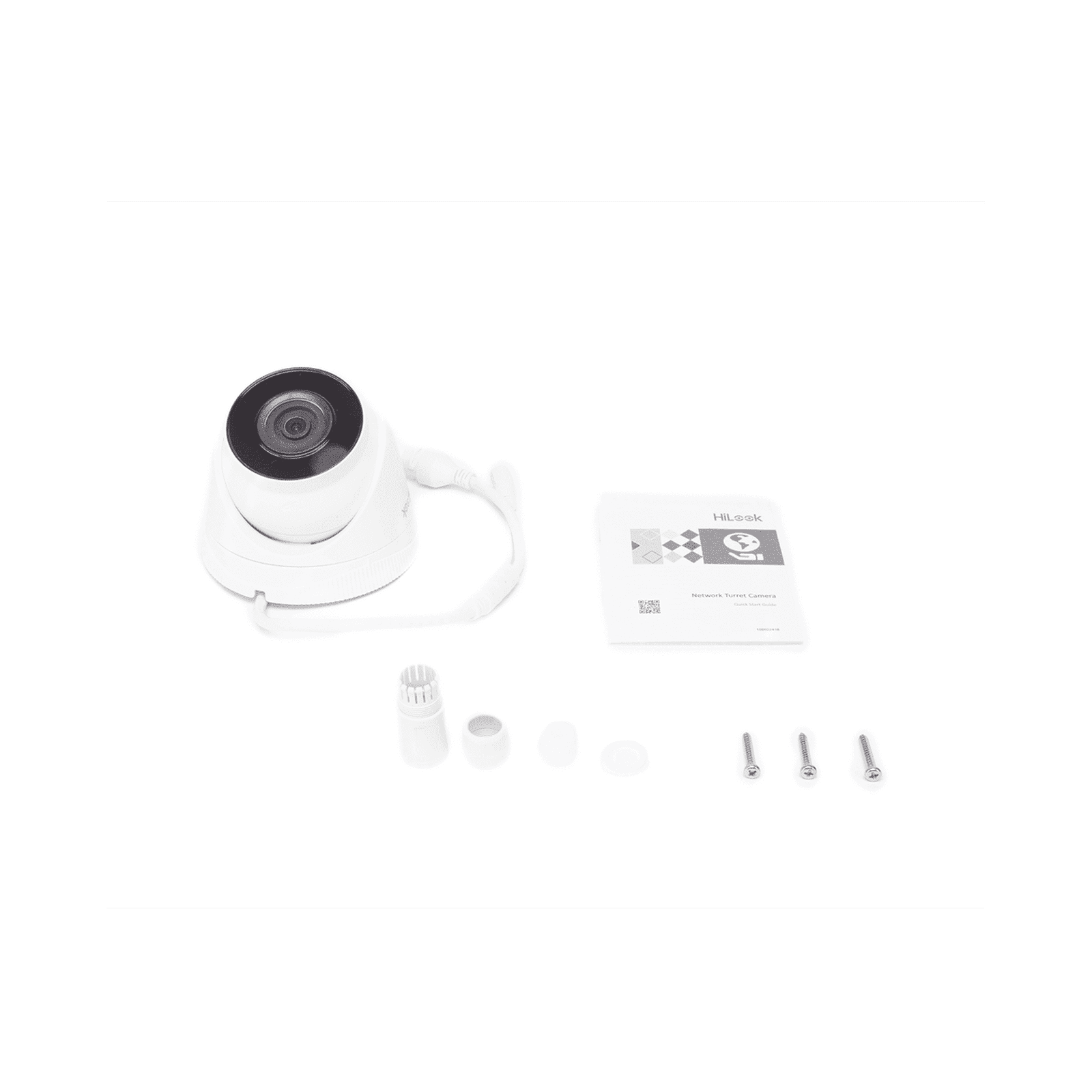 HiLook Series / Turret IP 4 Megapixel / 30 mts IR / Exterior IP67 / PoE / Lente 2.8 mm / WDR 120 dB / ONVIF IPC-T240H(C) - HiLook by HIKVISION
