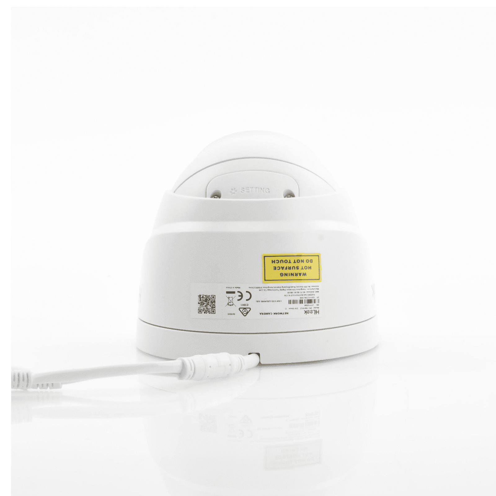 Turret IP 4 Megapixel / Lente Motorizado 2.8 – 12 mm / 30 mts IR EXIR / PoE / Exterior IP67 / WDR 120dB / Micro SD / H.265+ / Onvif IPC-T641H-Z(C) - HiLook by HIKVISION