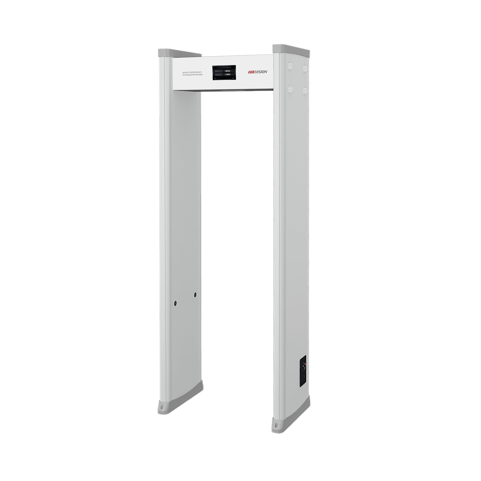 Arco Detector de Metales de 18 Zonas con Pantalla LCD de 7″ / Conteo de personas y Alarmas / Ajuste de Sensibilidad e Interferencias ISD-SMG1118L - HIKVISION