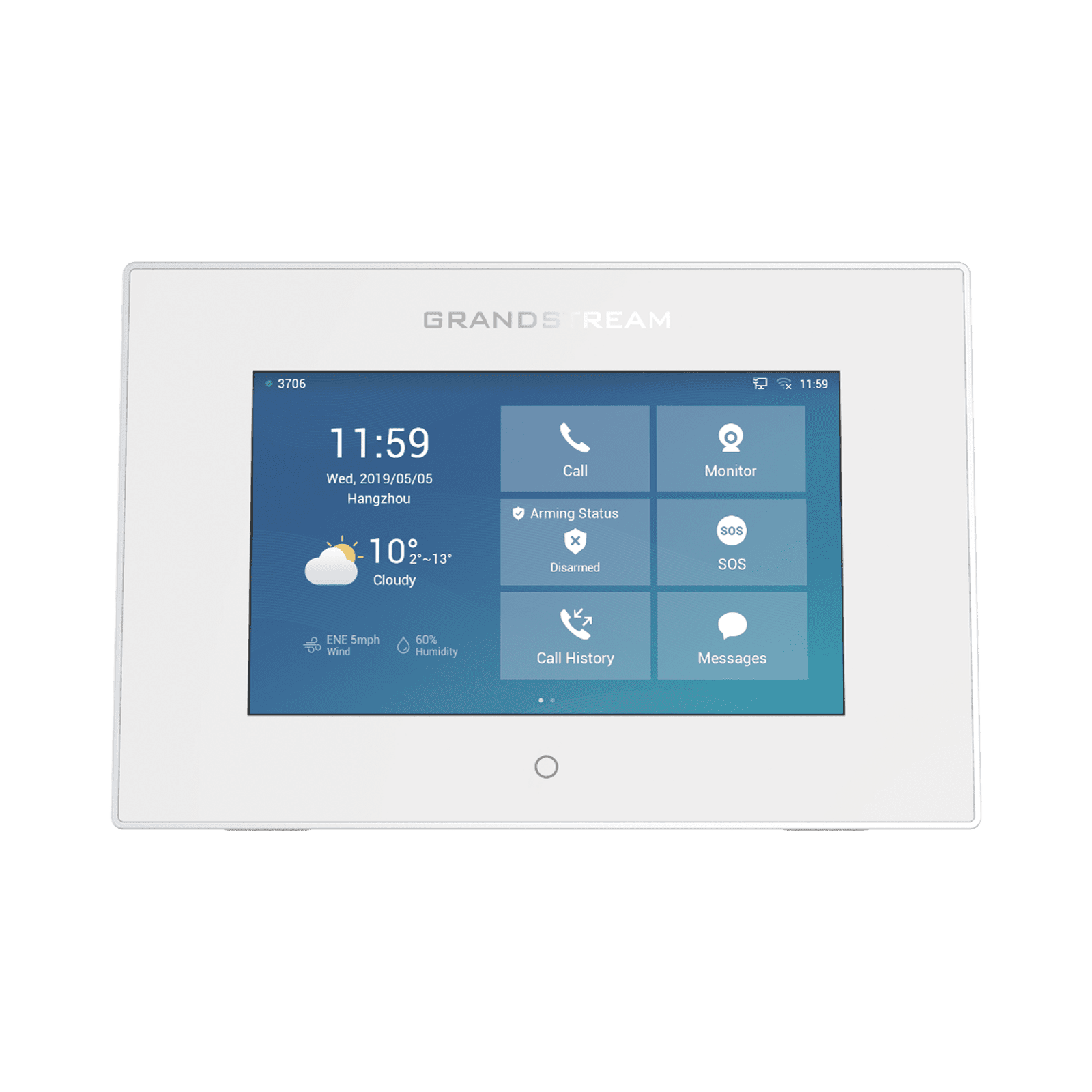 Intercom HD y panel de control de acceso SIP GSC-3570 - Grandstream