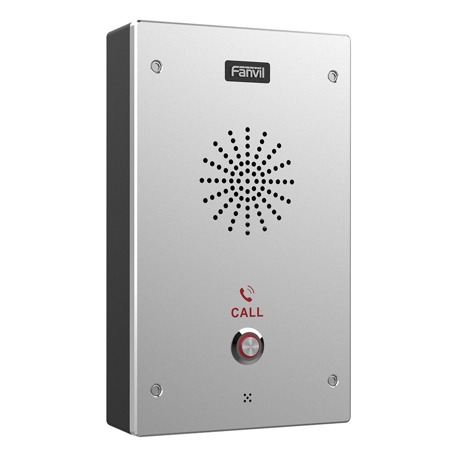 Intercomunicador IP, 2 líneas SIP, 2 relevadores con botón para llamada, anti-vandálico, IP65 e IK10, PoE I16S - FANVIL