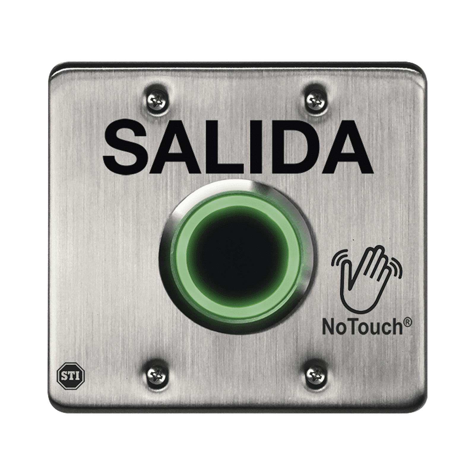 Interruptor IR NoTouch® de Acero Inoxidable, Salida Doble, SALIDA NT-SS201-ES - STI