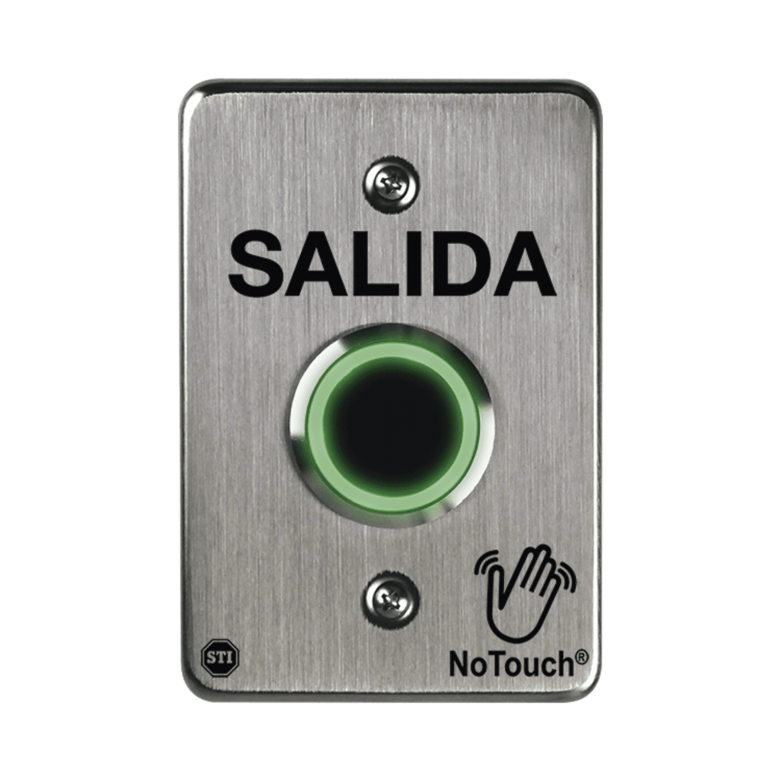 Interruptor IR NoTouch® de Acero Inoxidable, Salida Única, SALIDA NT-SS101-ES - STI