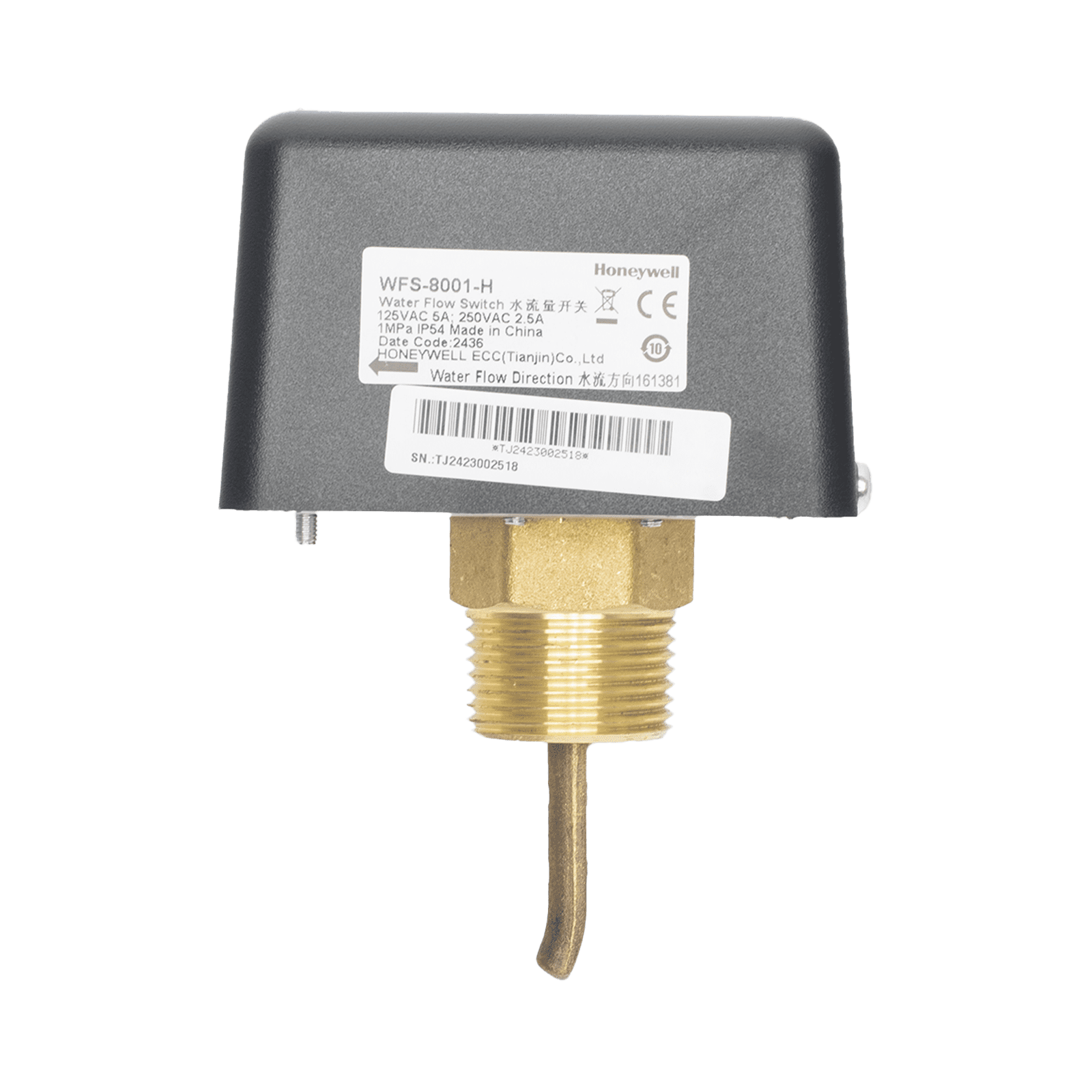 Interruptor de flujo de agua WFS-8001-H - HONEYWELL BMS