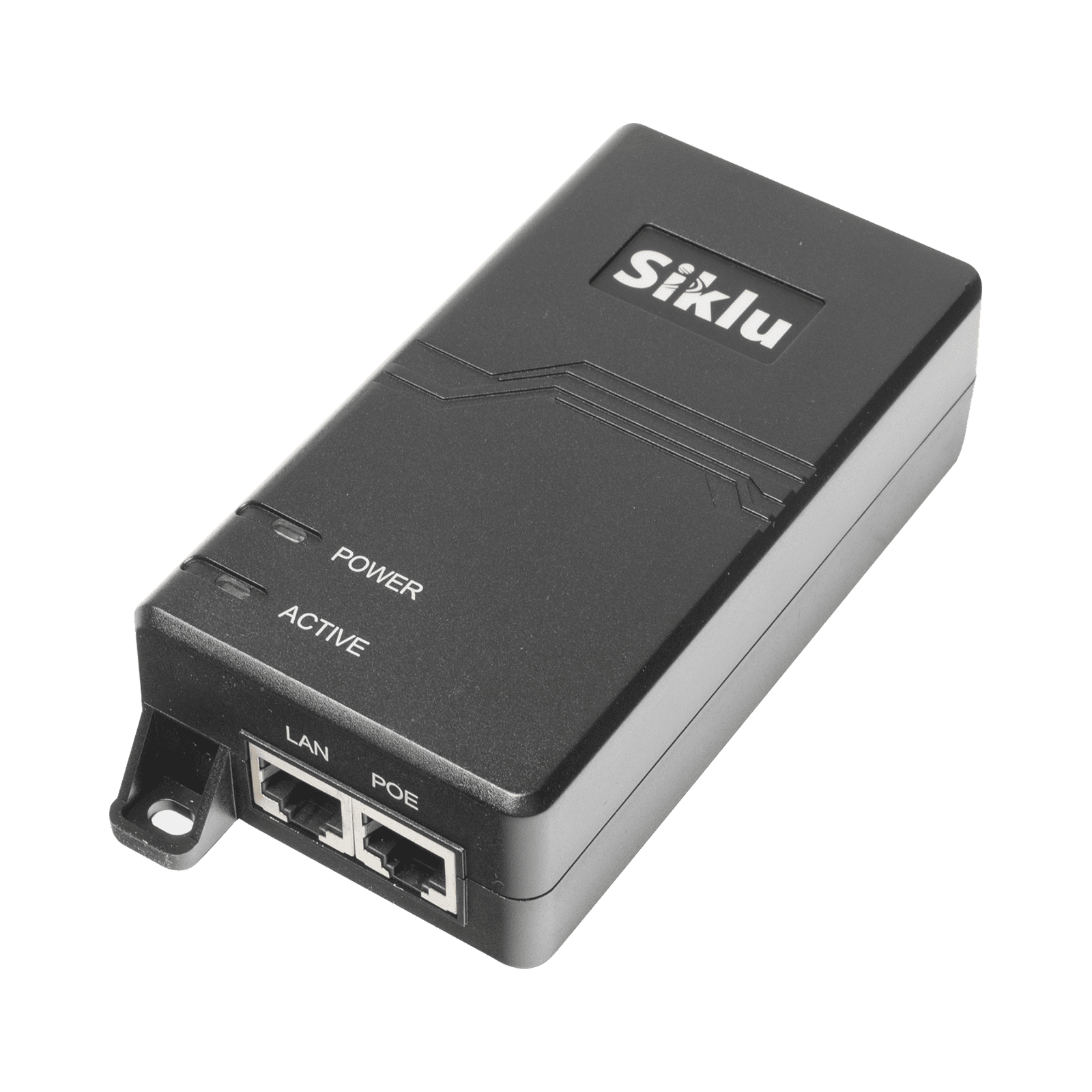 Inyector PoE Pasivo, 1 Gbps, 60 W, 55 Vcc, 100-240 Vca, Cable CA AX-IN-60W-AC-POE-US - Siklu