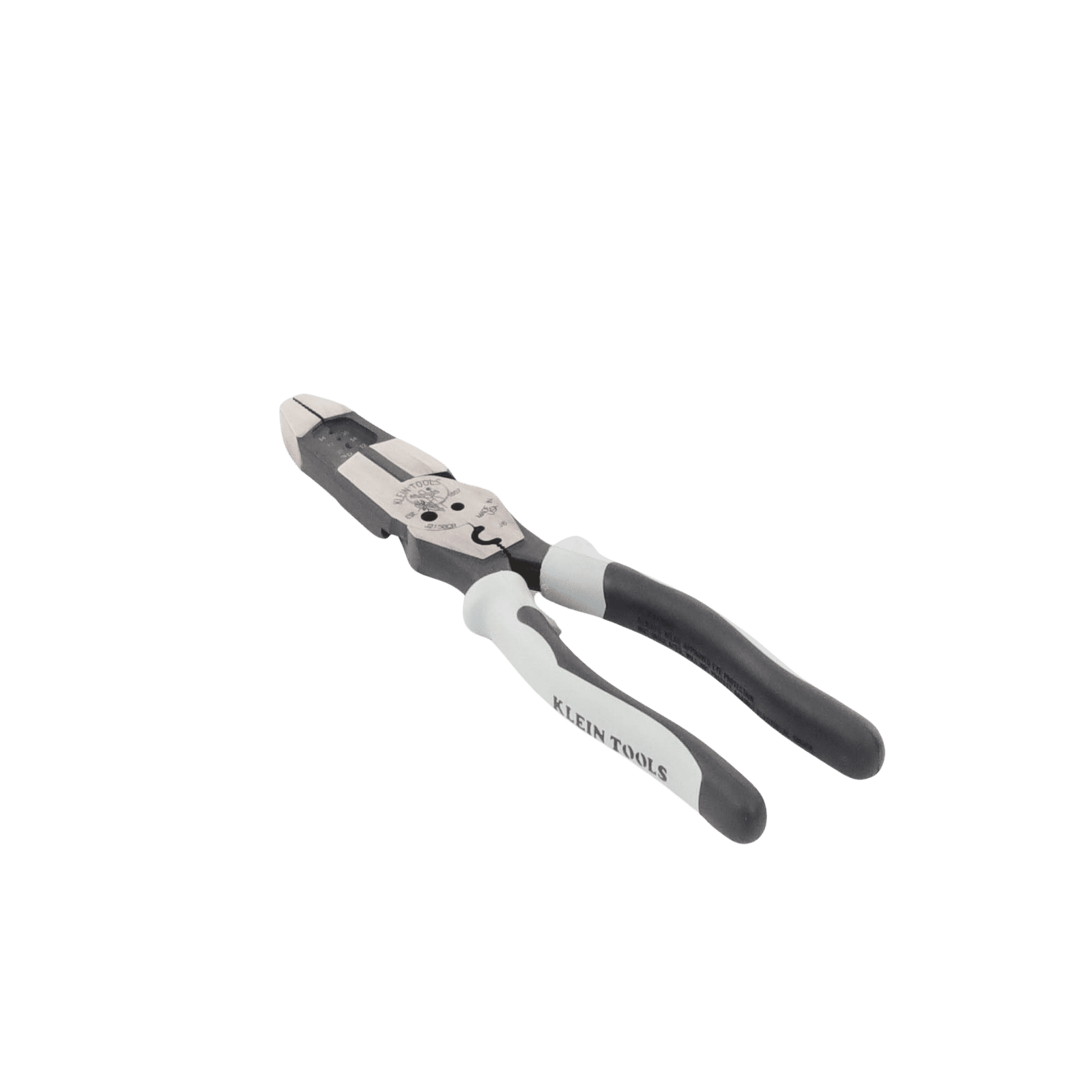 Pinza Híbrida con Ponchadora de 8″. Pela Cable Sólido de 10-14 AWG y Cable Trenzado de 12-16 AWG J215-8CR - KLEIN TOOLS