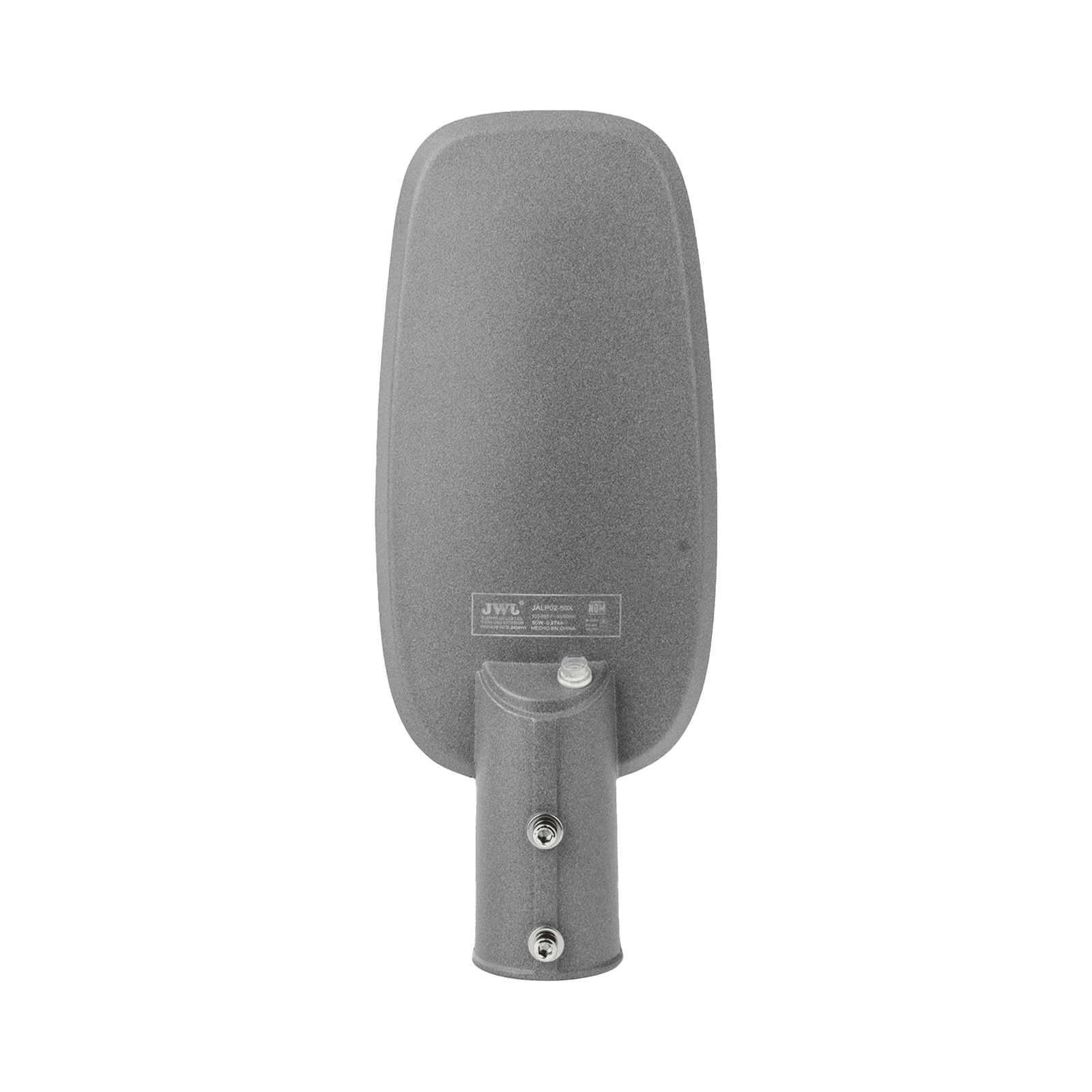 Luminaria LED con Fotocelda 50 W/ 100 – 265 V CA ~50/60 Hz / Color Blanco/ Dimensiones 160 x 390 x 78 mm / Ángulo de Luz 135°. JALP02-50X - JWJ