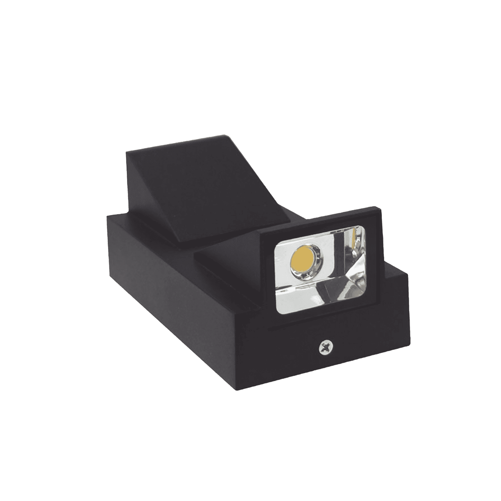 Lámpara Arbotante 6 W 330 lm / Dimensiones 141 x 80 mm / 85 – 265 Vca~ 50/60Hz / Luz Cálida 2 700 K / Uso en exterior IP 54. JPAA-0605 - JWJ