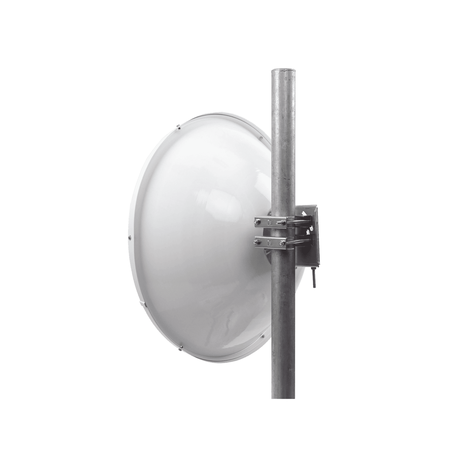 Antena Direccional de Alto Rendimiento/ Parábola profunda para mayor aislamiento al ruido / 29 dBi / 4.9 – 6.4 GHz / Conectores N-Hembra / Fácil Montaje y Soporte de acero inoxidable / Radomo Incluido JRC-29DD-MIMO - JIROUS