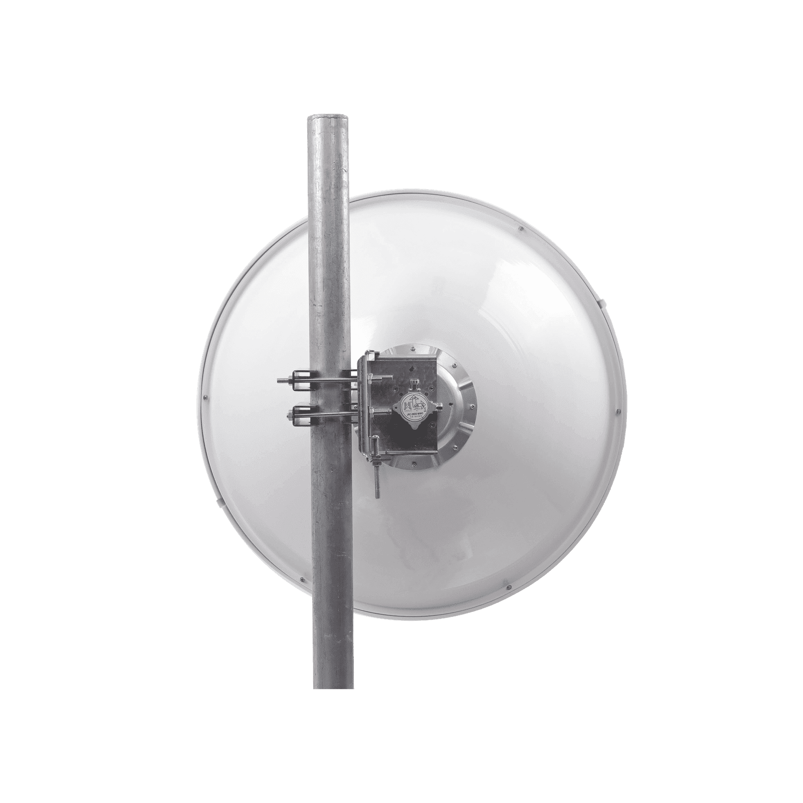 Antena Direccional de Alto Rendimiento/ Parábola profunda para mayor aislamiento al ruido / 29 dBi / 4.9 – 6.4 GHz / Conectores N-Hembra / Fácil Montaje y Soporte de acero inoxidable / Radomo Incluido JRC-29DD-MIMO - JIROUS