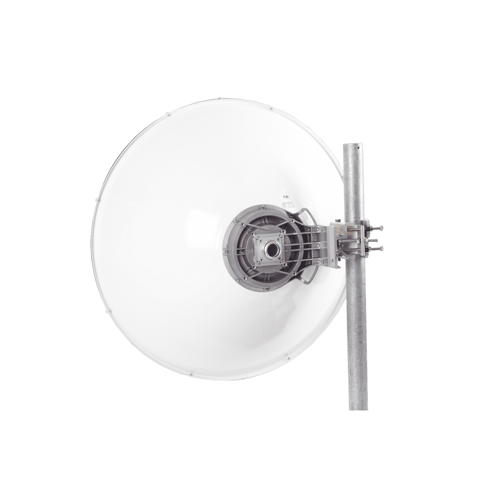 Antena Direccional de Alto Rendimiento/ Parábola profunda para mayor aislamiento al ruido/ Conector guía de onda para radio C5x y B5x / 3 ft / 4.9 a 6.4 GHz / Ganancia de 32 dBi / Soporte de acero inoxidable / Incluye montaje. JRC32DMCB5X 221918 - JIROUS