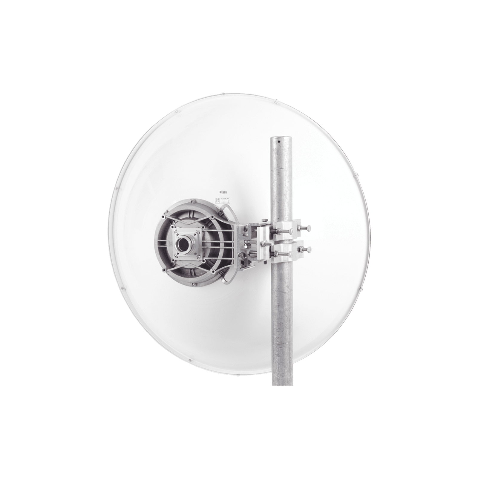 Antena Direccional de Alto Rendimiento/ Parábola profunda para mayor aislamiento al ruido/ Conector guía de onda para radio C5x y B5x / 3 ft / 4.9 a 6.4 GHz / Ganancia de 32 dBi / Soporte de acero inoxidable / Incluye montaje. JRC32DMCB5X 221918 - JIROUS