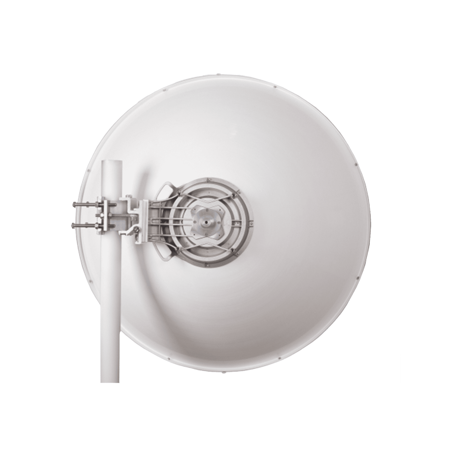 Antena direccional Alto Rendimiento / Parábola profunda para mayor aislamiento al ruido /4 ft / Guía de onda para radio B5x y C5x / Ganancia de 35 dBi / Soporte de acero inoxidable / Polaridad en 90 ° y 45 ° / Incluye montaje. JRC35DMCB5X - JIROUS