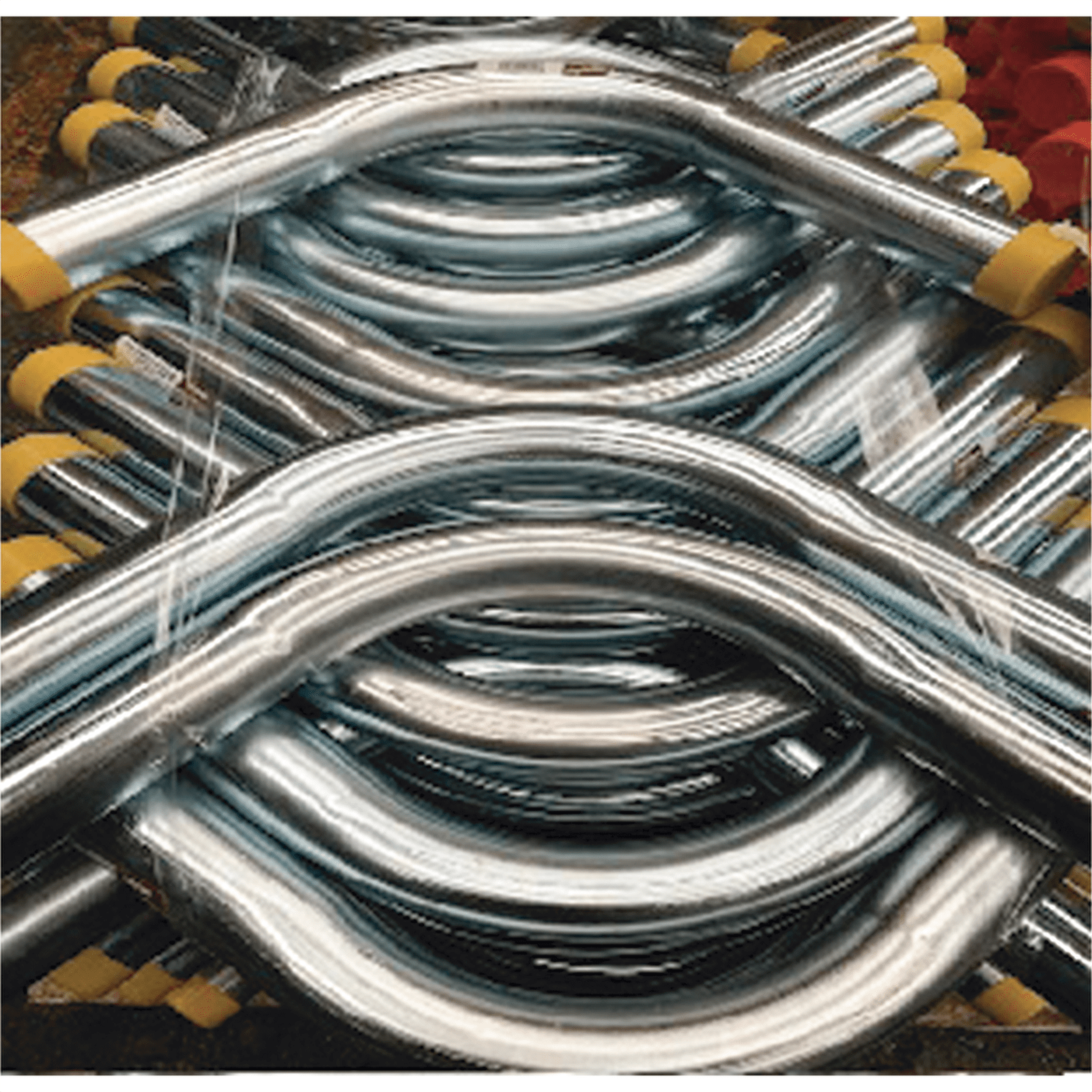 Codo de 90° de 1″ (25mm) pared gruesa con rosca galvanizado etiqueta amarilla JU-PG-100-COD - JUPITER