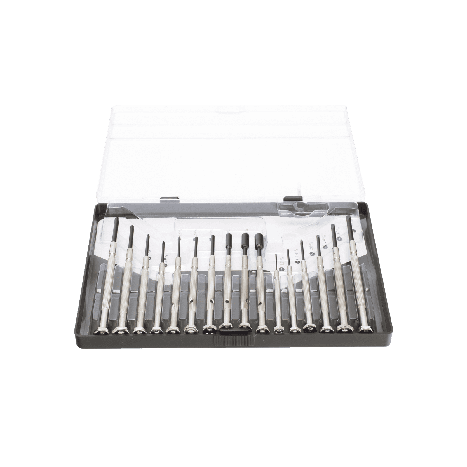 Juego de Desarmadores de Precisión Multifunciones Tipo Joyero/Relojero. EP16 - EPCOM POWERLINE