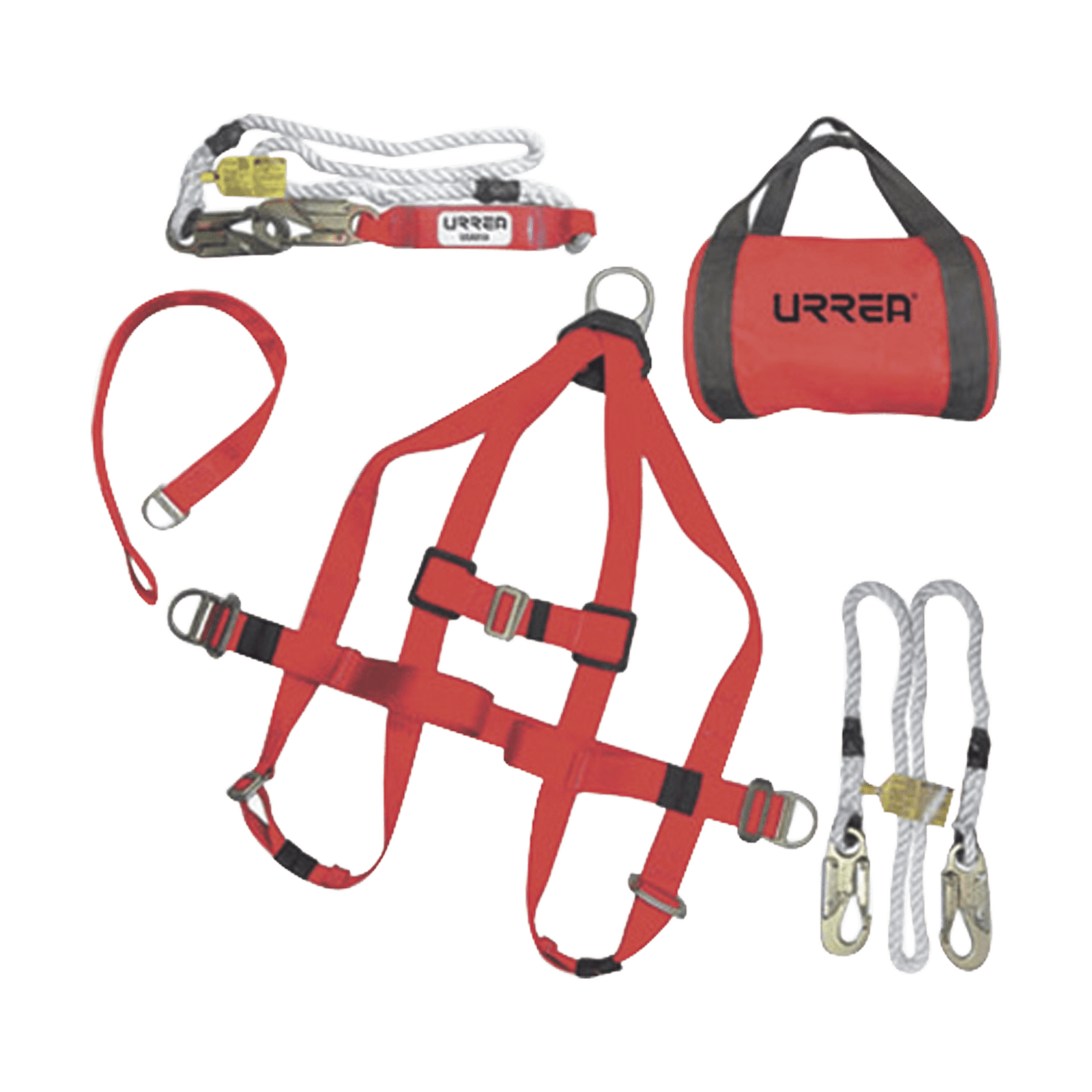 Juego de arnés de posicionamiento talla 36-40, juego con 5 piezas SYS-USA02A - URREA