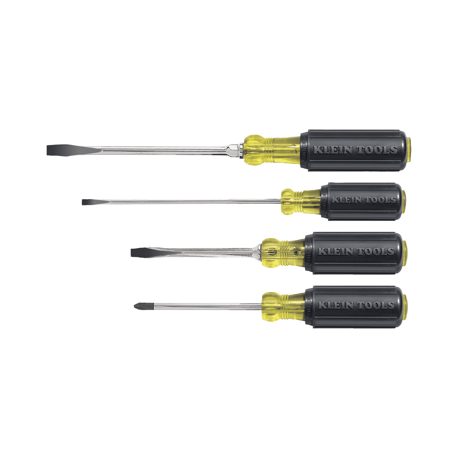 Juego de desarmadores de punta ranurada y Phillips de 4 piezas. 85105 - KLEIN TOOLS