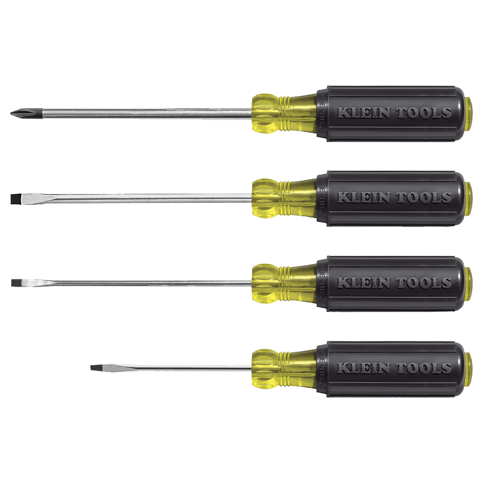 Juego de desarmadores miniatura de punta ranurada y Phillips de 4 piezas 85484 - KLEIN TOOLS