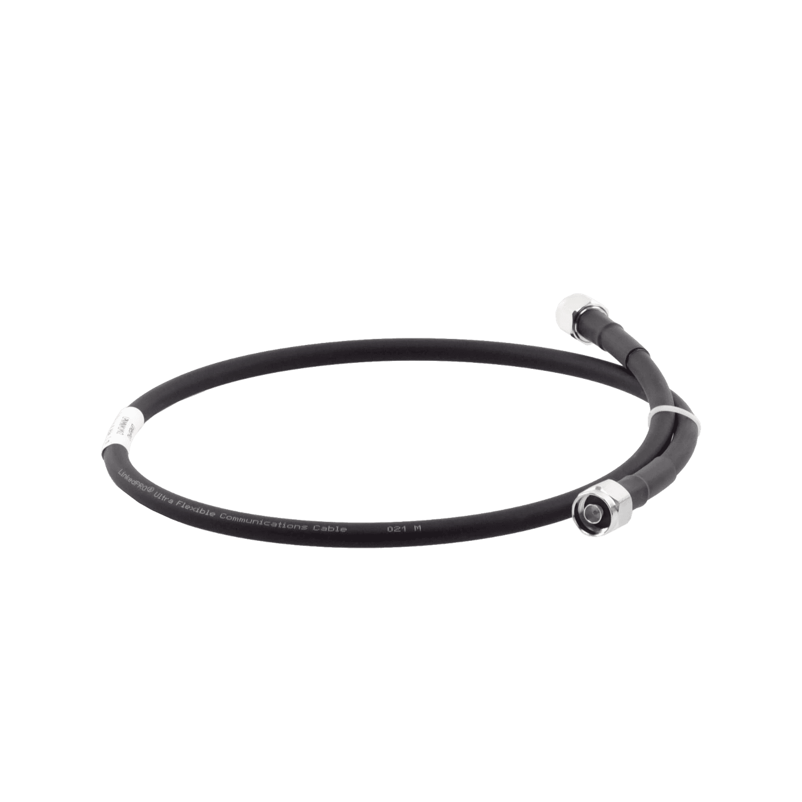 Jumper Ultra Flexible de baja pérdida para equipos inalámbricos hasta 7 GHz N-Macho a N-Macho 1 m LP-NM-NM-1M-V2 - LINKEDPRO BY EPCOM