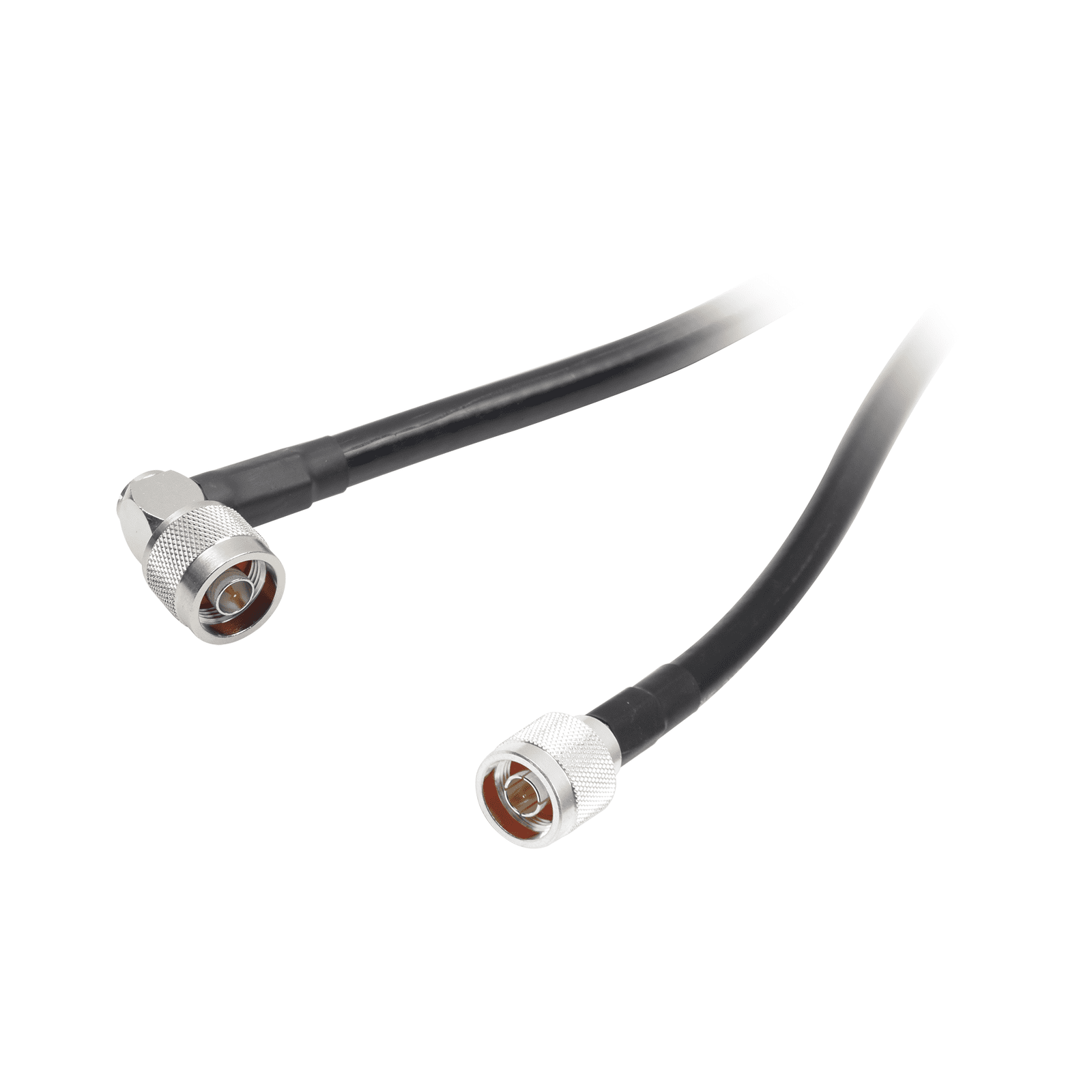 Jumper con Cable LMR400 con Conectores N Macho / N Macho Angulo Recto, de 1.2 metros. SN-400-NL-120T - EPCOM INDUSTRIAL