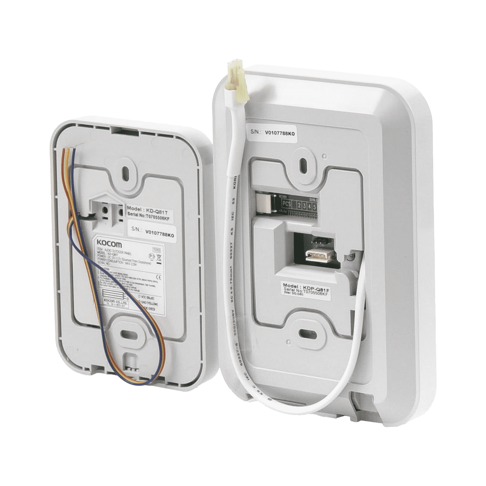 Kit de audioportero manos libres y frente de calle, nuevo diseño KDP-Q81K - KOCOM