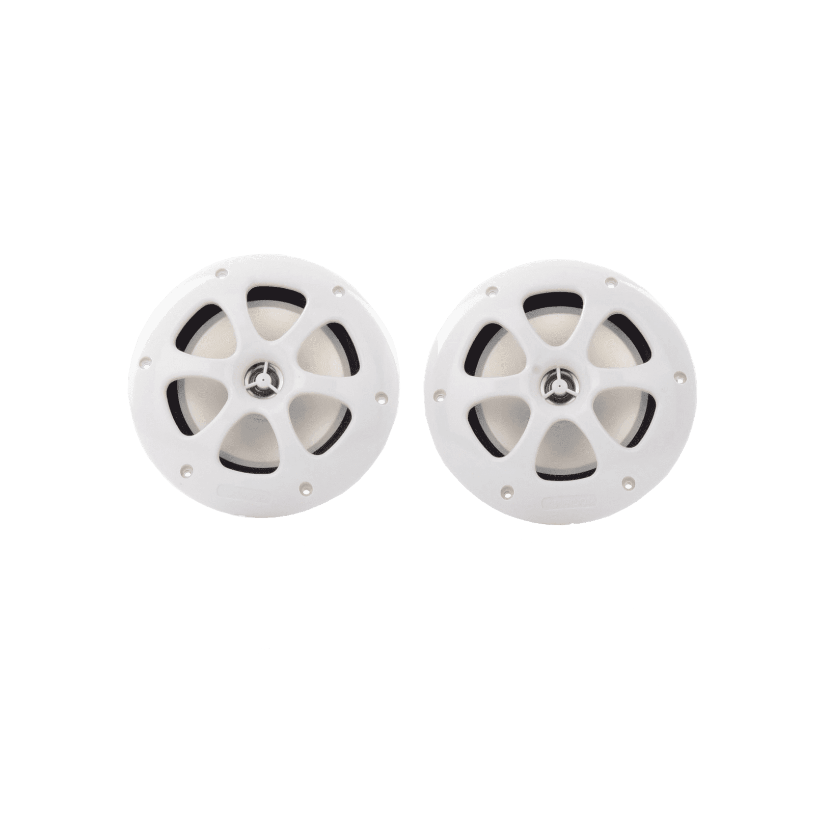 Par de altavoces fabricado en grado marinos en color blanco de 6.5″  de 100 W de entrada máxima KFC-1613MRW - JVC KENWOOD