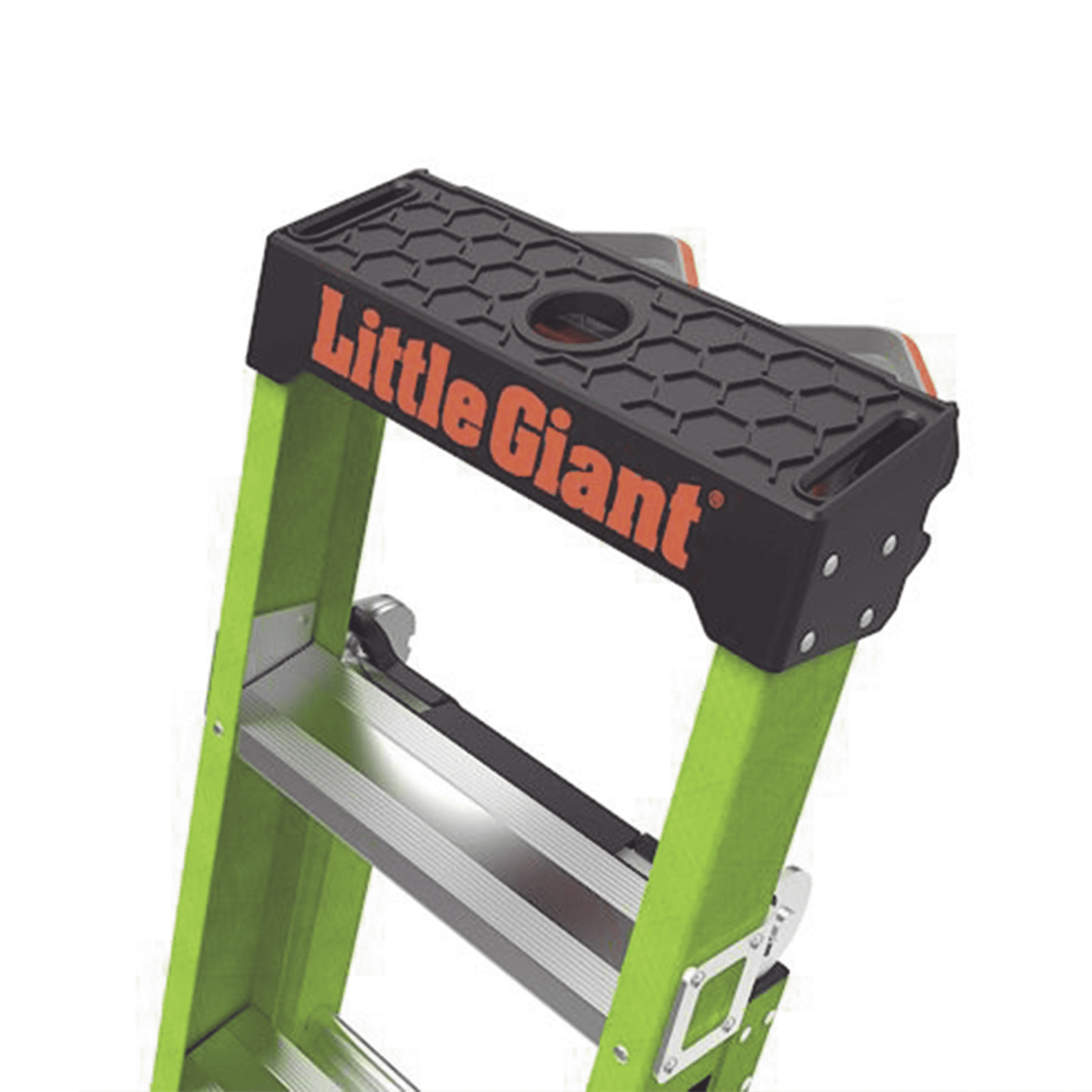 Escalera de Tijera 3 en 1 de 1.8 Metros, Fibra de Vidrio (SKU13906-001). Hecha en E.U.A. (Versión 2.0) KING-KOMBO2-6IA-AC - Little Giant Ladder Systems