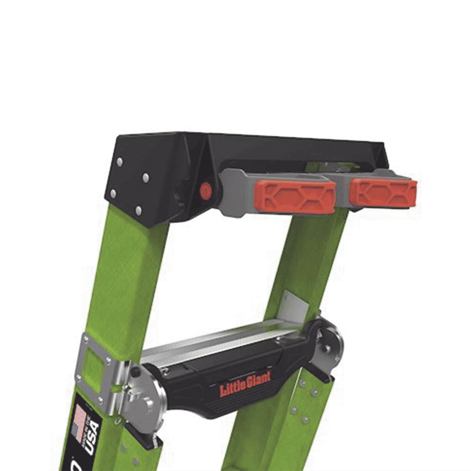 Escalera de Tijera 3 en 1 de 1.8 Metros, Fibra de Vidrio (SKU13906-001). Hecha en E.U.A. (Versión 2.0) KING-KOMBO2-6IA-AC - Little Giant Ladder Systems