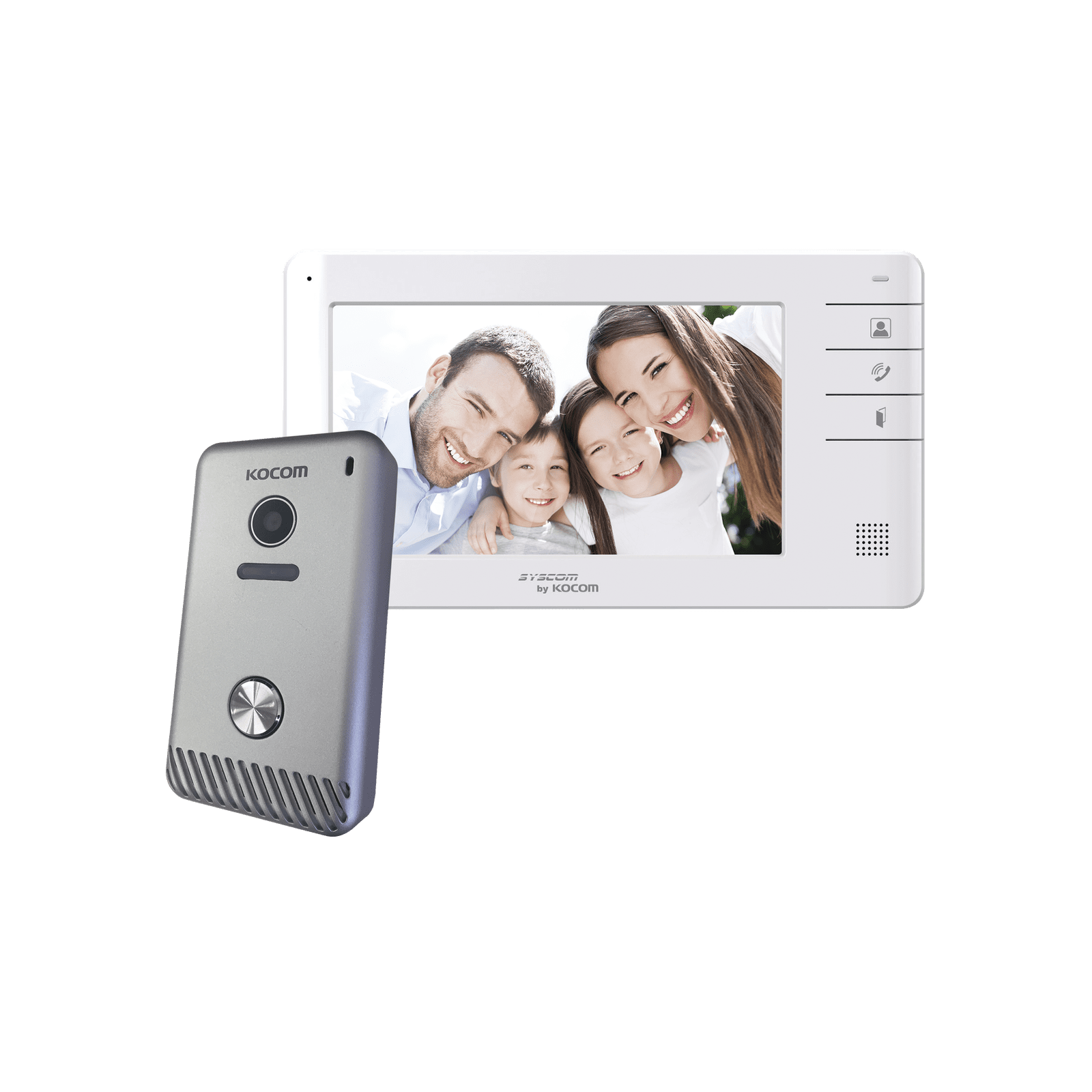 KIT DE VIDEOPORTERO 701 SEG GEN KCVS701EBC/KCS81MU - KOCOM